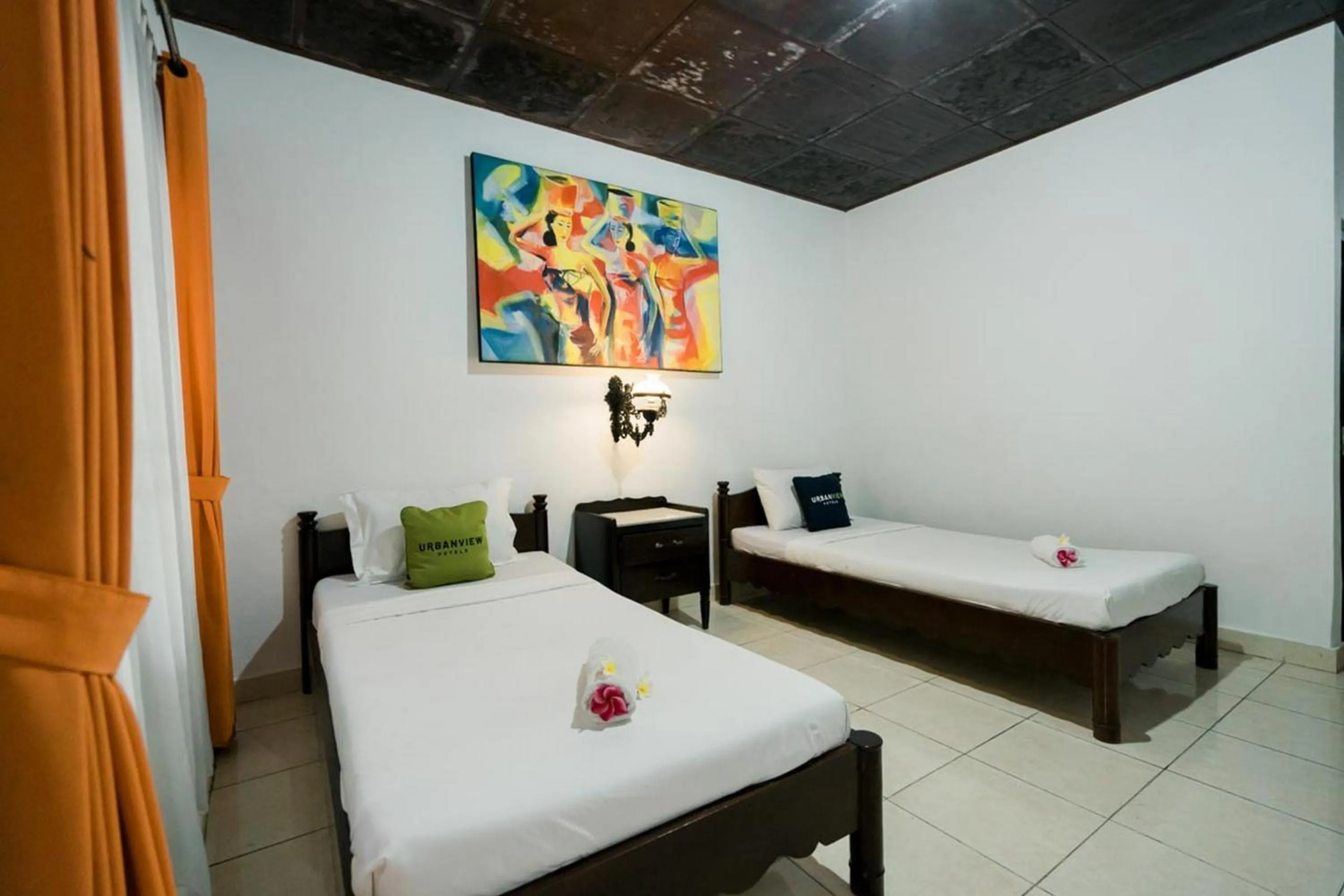 Bed in Urbanview Hotel Ananda Beach Sanur