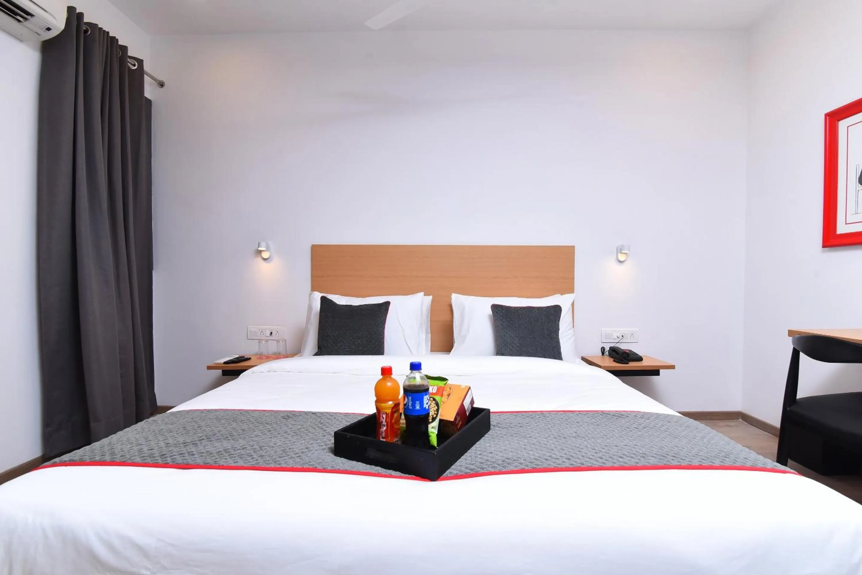 Bedroom, Bed in Townhouse Rudra Inn Near Chhatarpur Metro Station