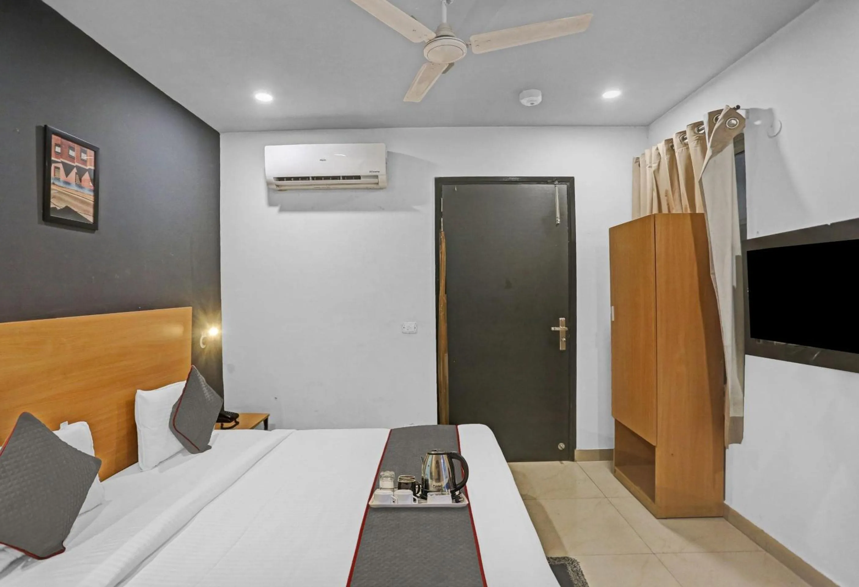 Bedroom, Bed in Townhouse Nangal Raya Pankha Road