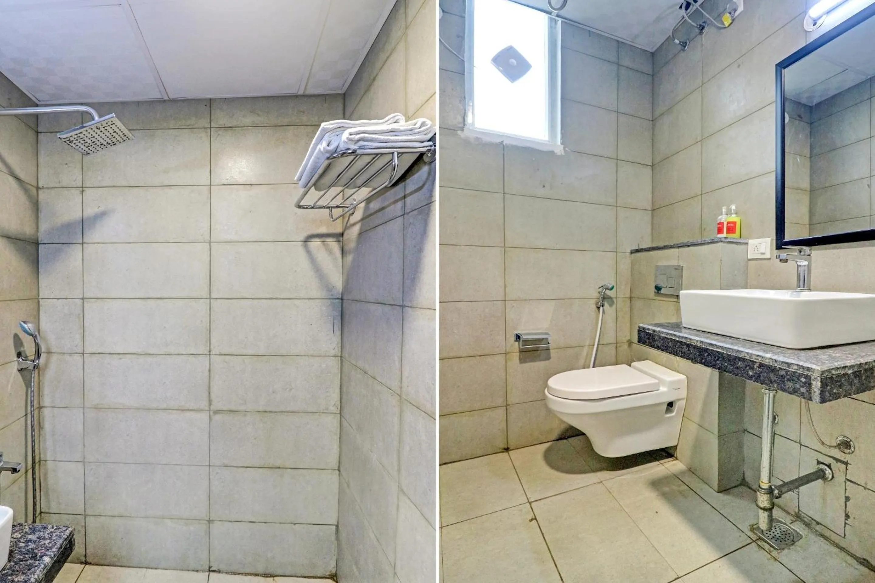 Bathroom in Super Townhouse Sector 30 Near Botanic Garden of Indian Republic