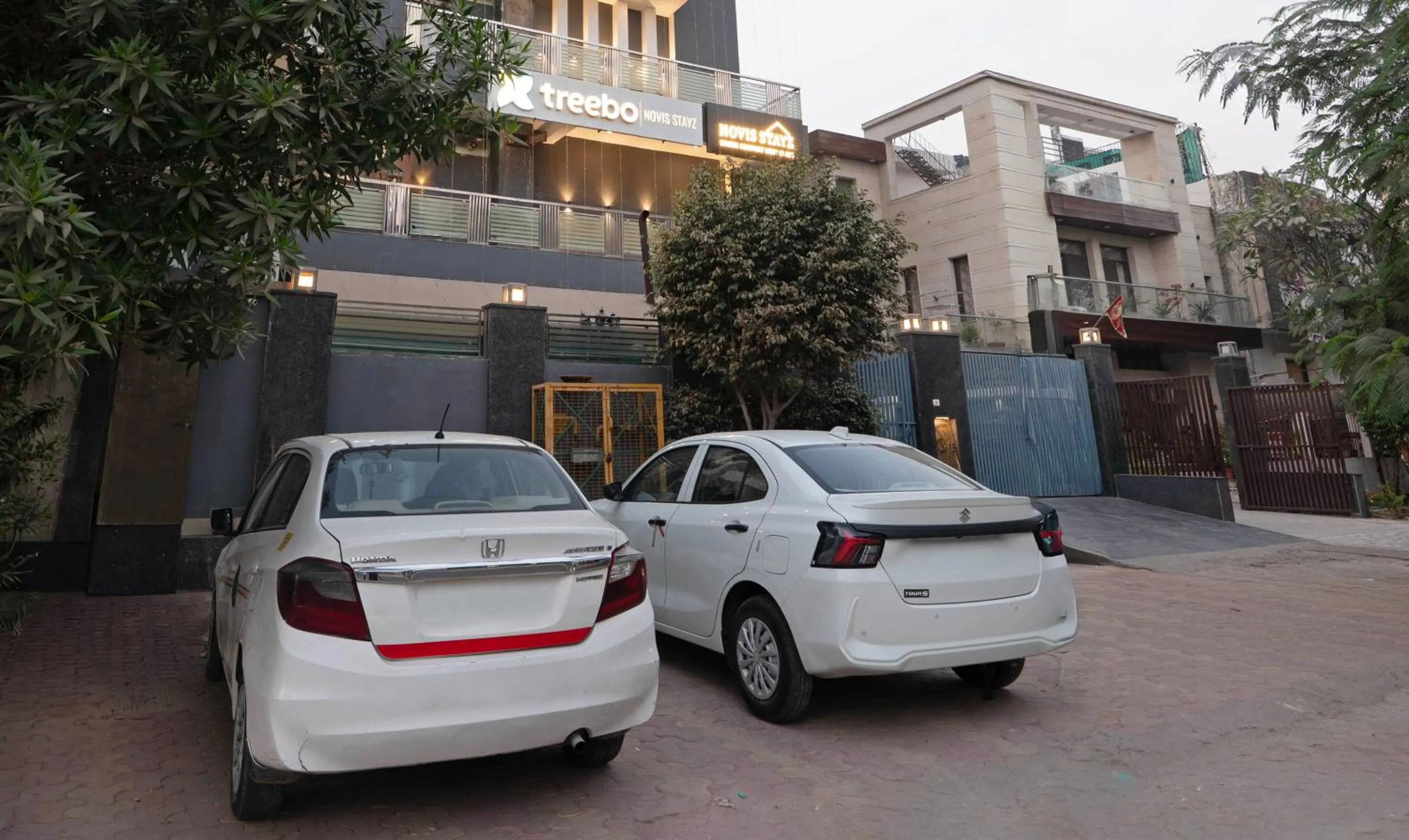 Parking in Treebo Novis Stayz