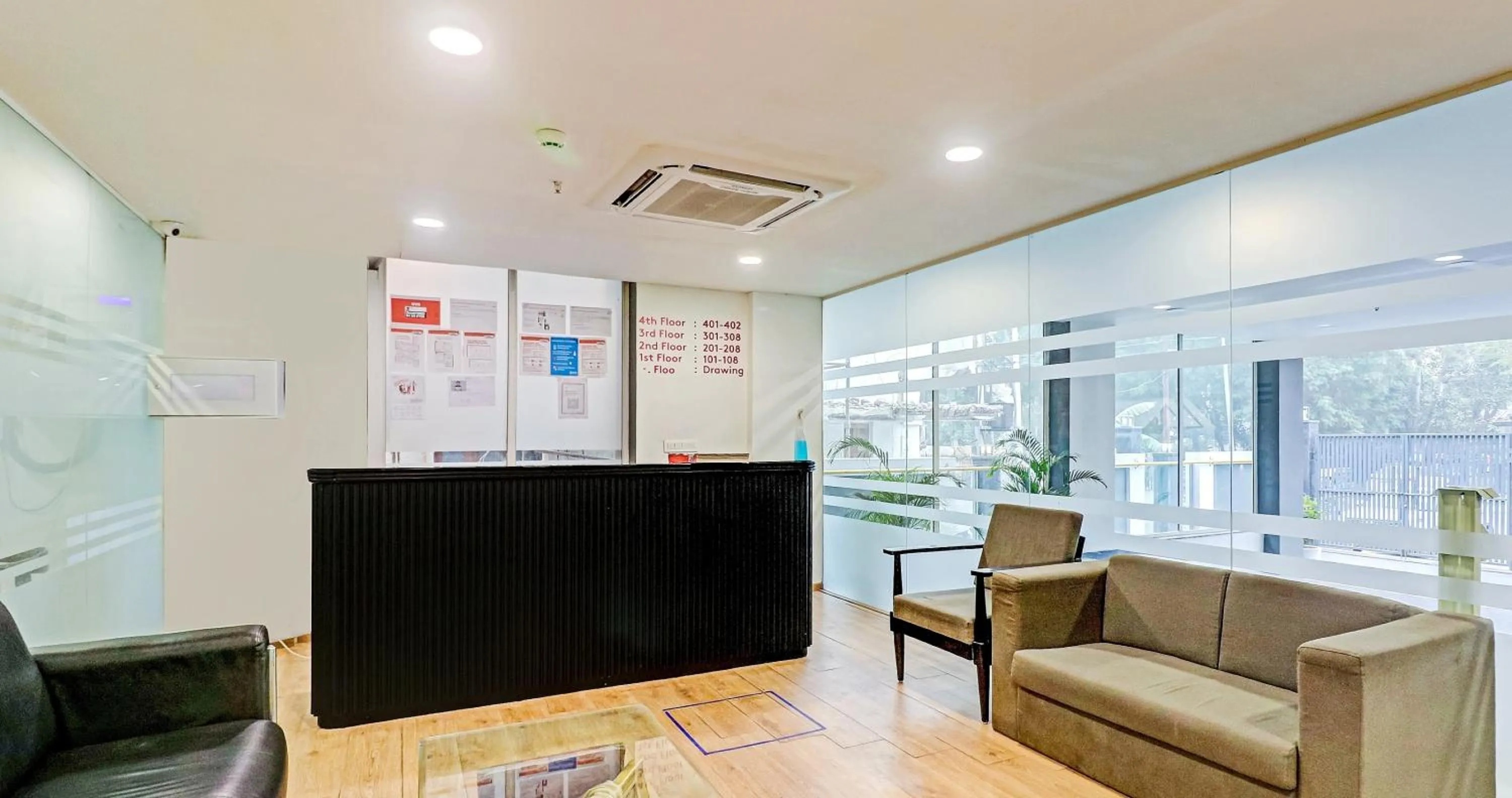 Lobby or reception in Super Townhouse Sector 30 Near Botanic Garden of Indian Republic
