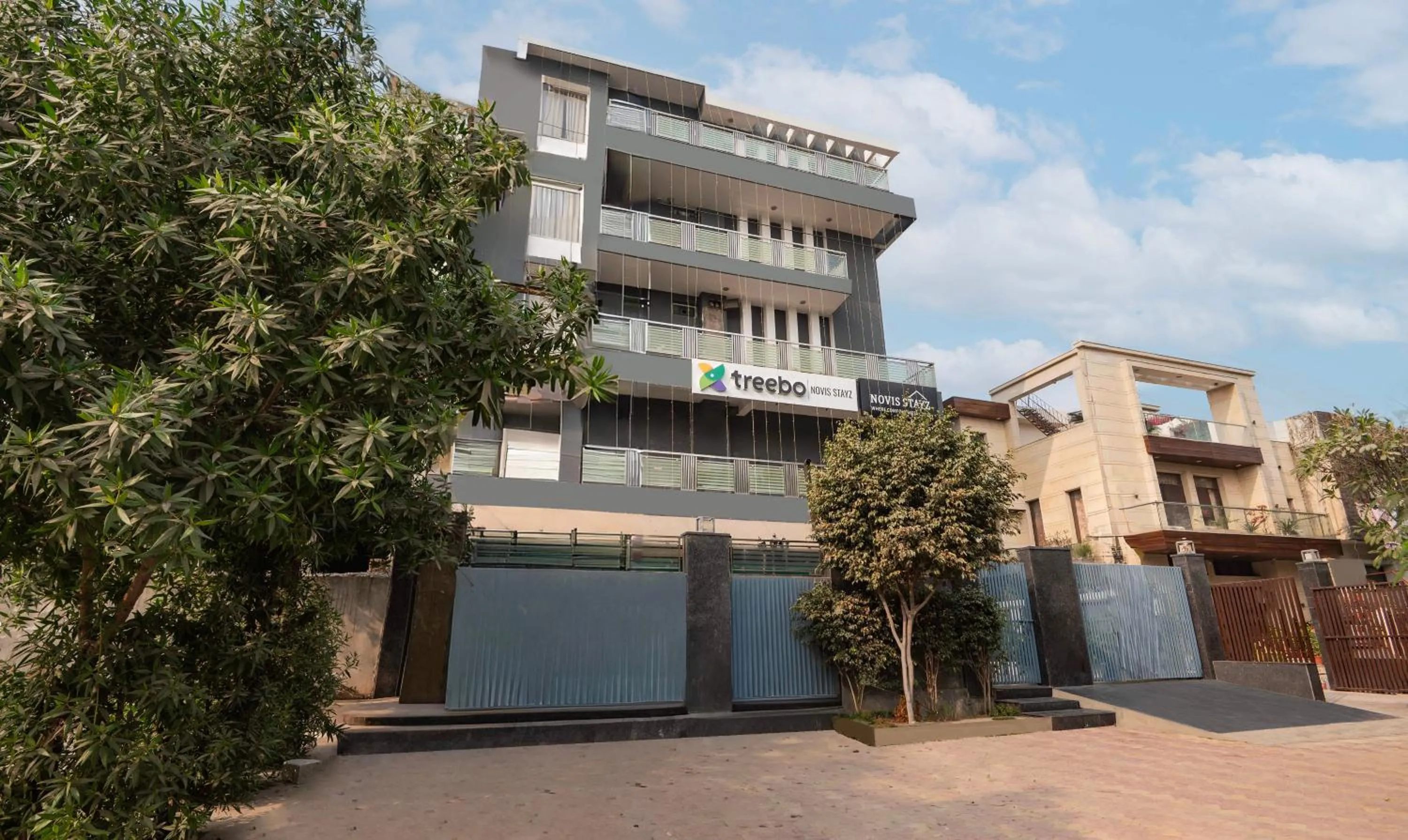 Property building in Treebo Novis Stayz