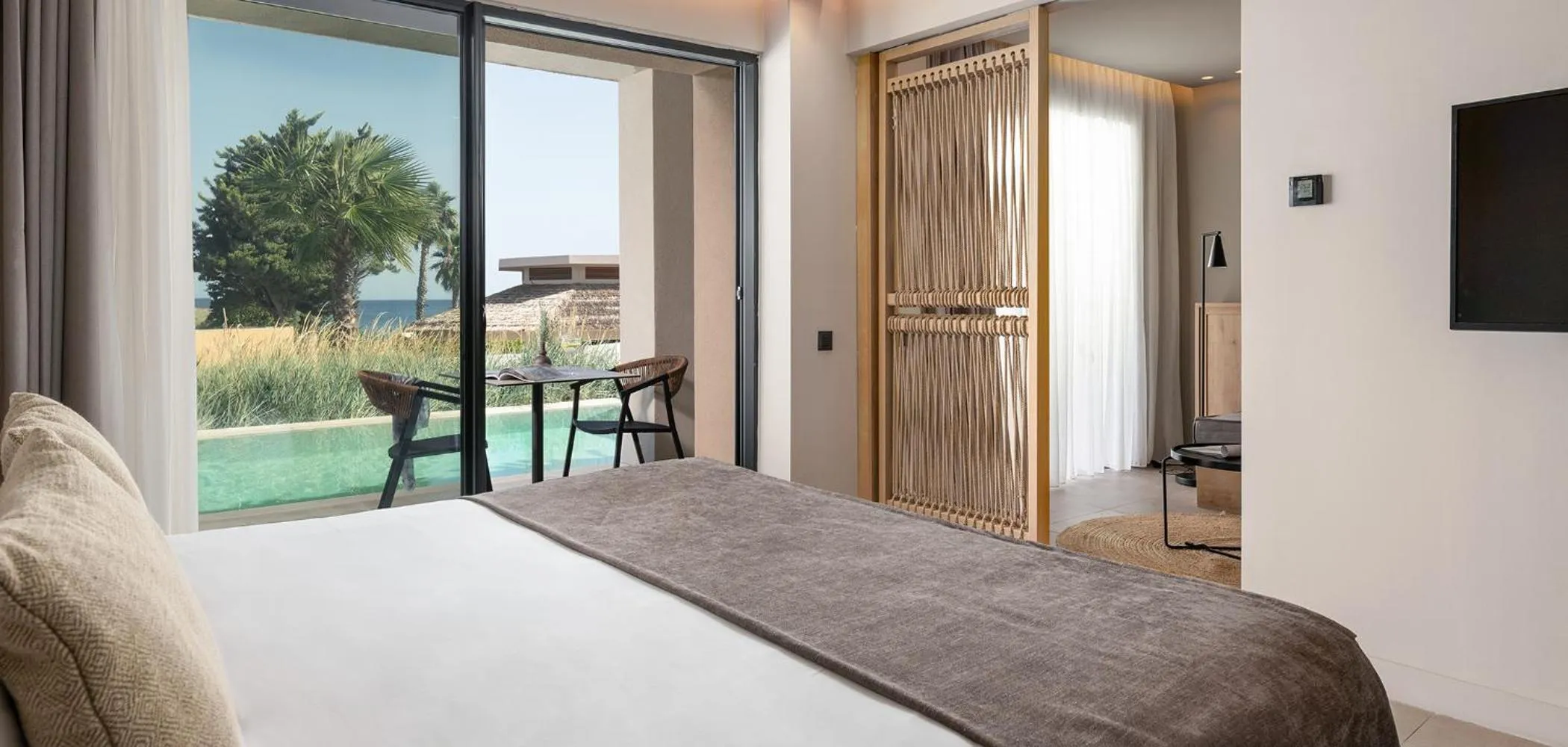 Bed in Helea Lifestyle Beach Resort