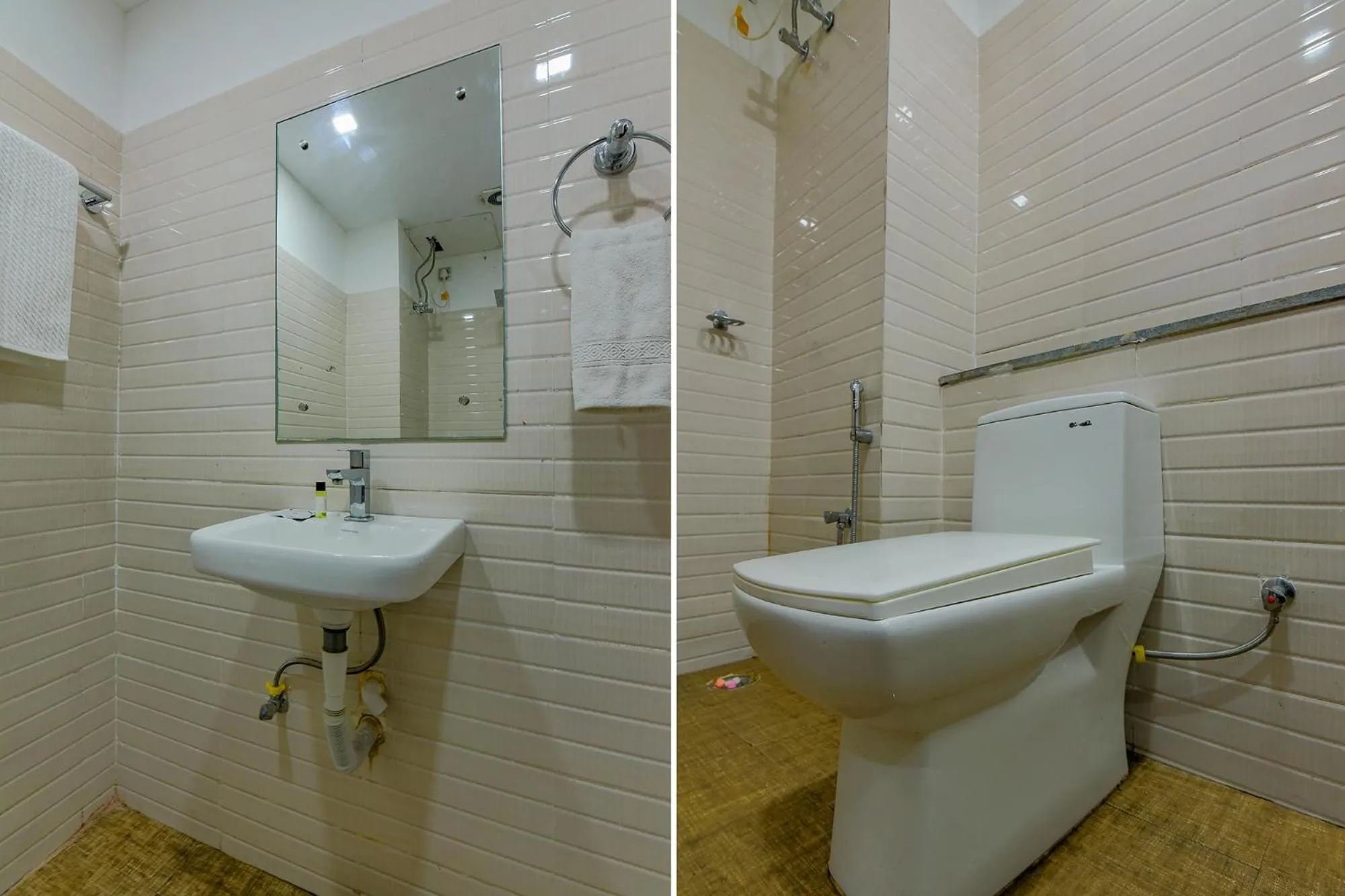 Bathroom in FabHotel Middleton Desire - Nr Niladri Vihar Square