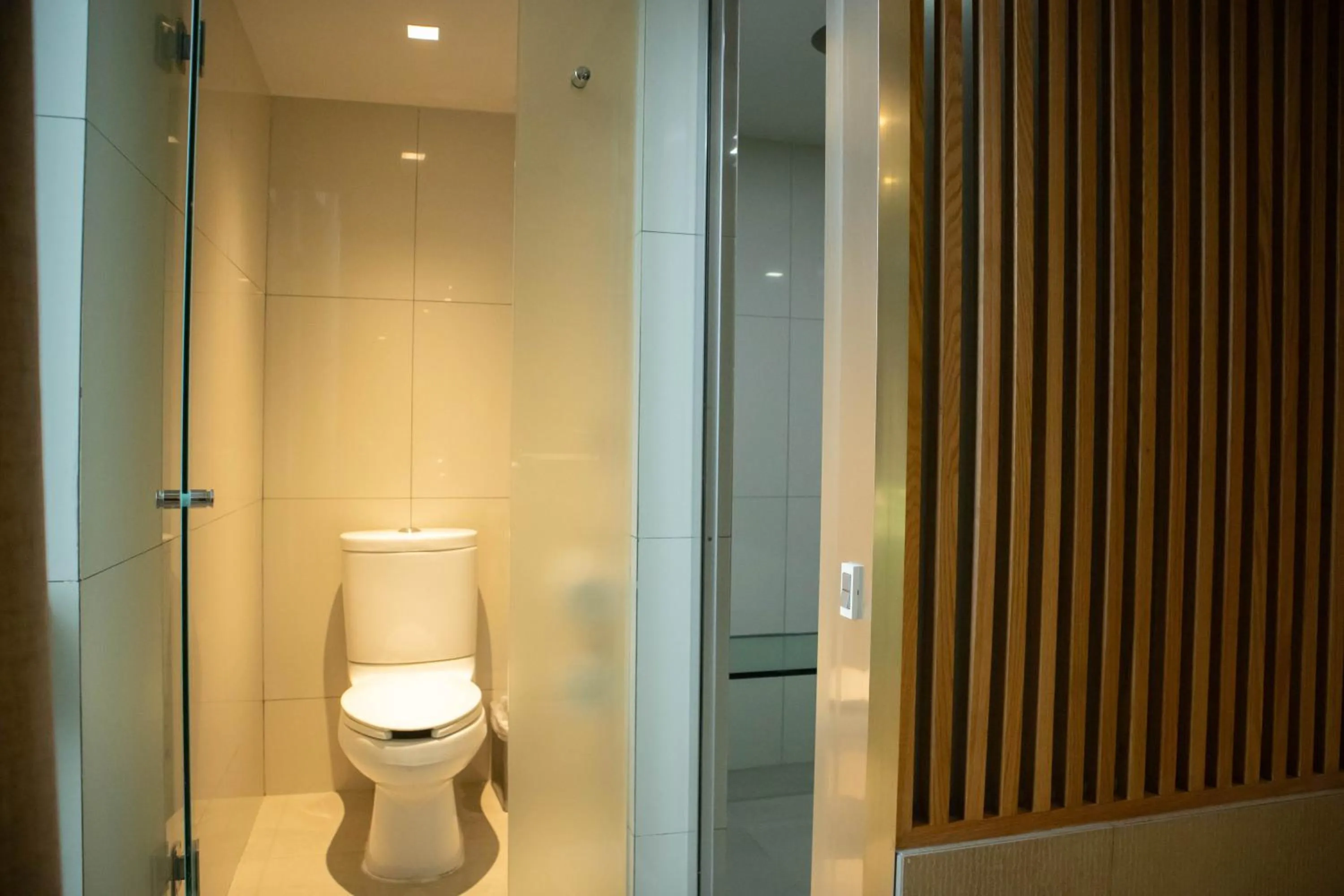 Bathroom in Ramada by Wyndham Mexico City Santa Fe