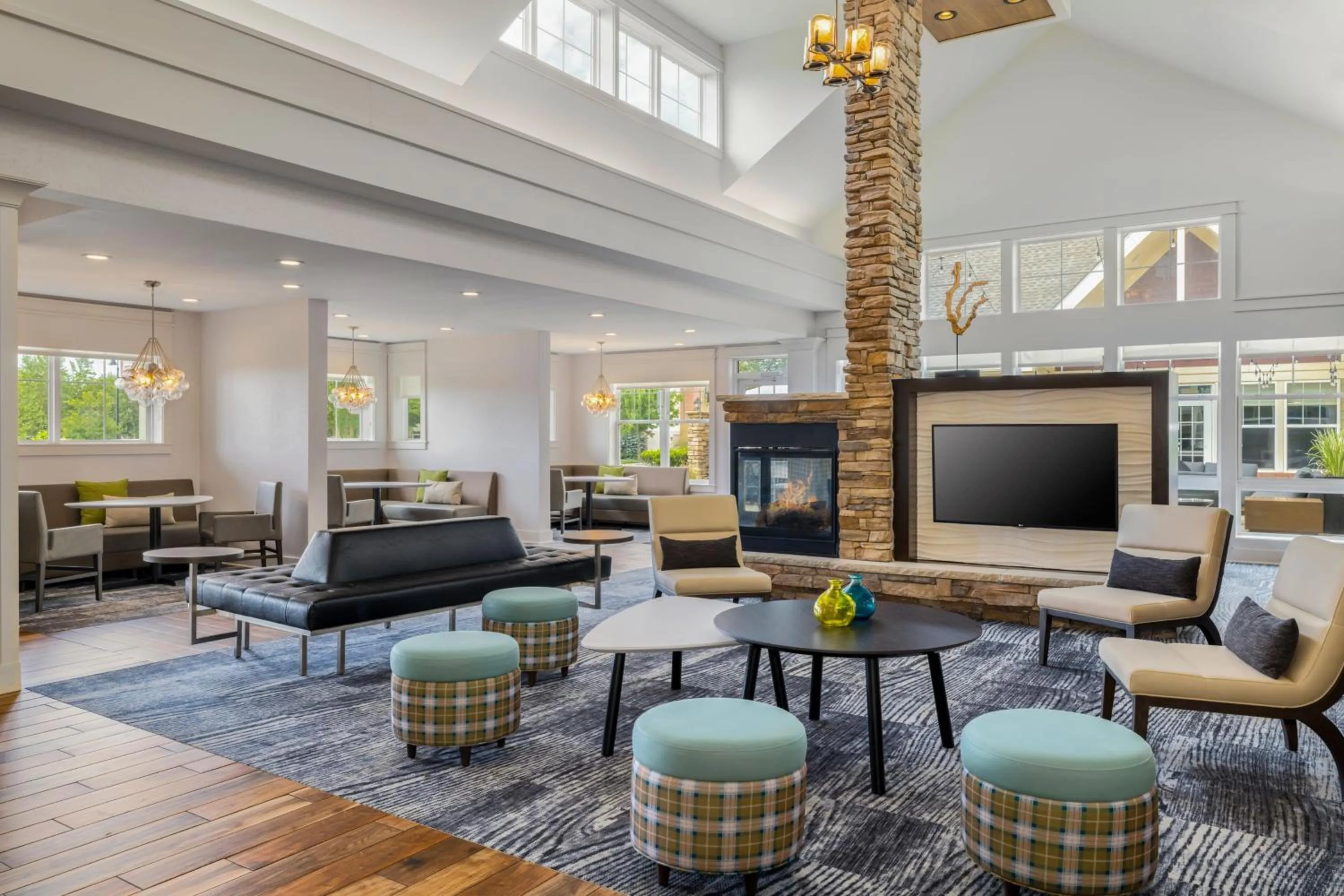 Lobby or reception in Residence Inn by Marriott Long Island Islip/Courthouse Complex
