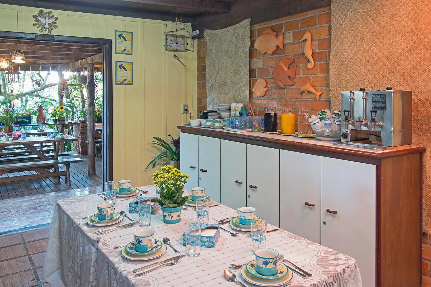 Breakfast in Hotel Pousada Praia do Farol