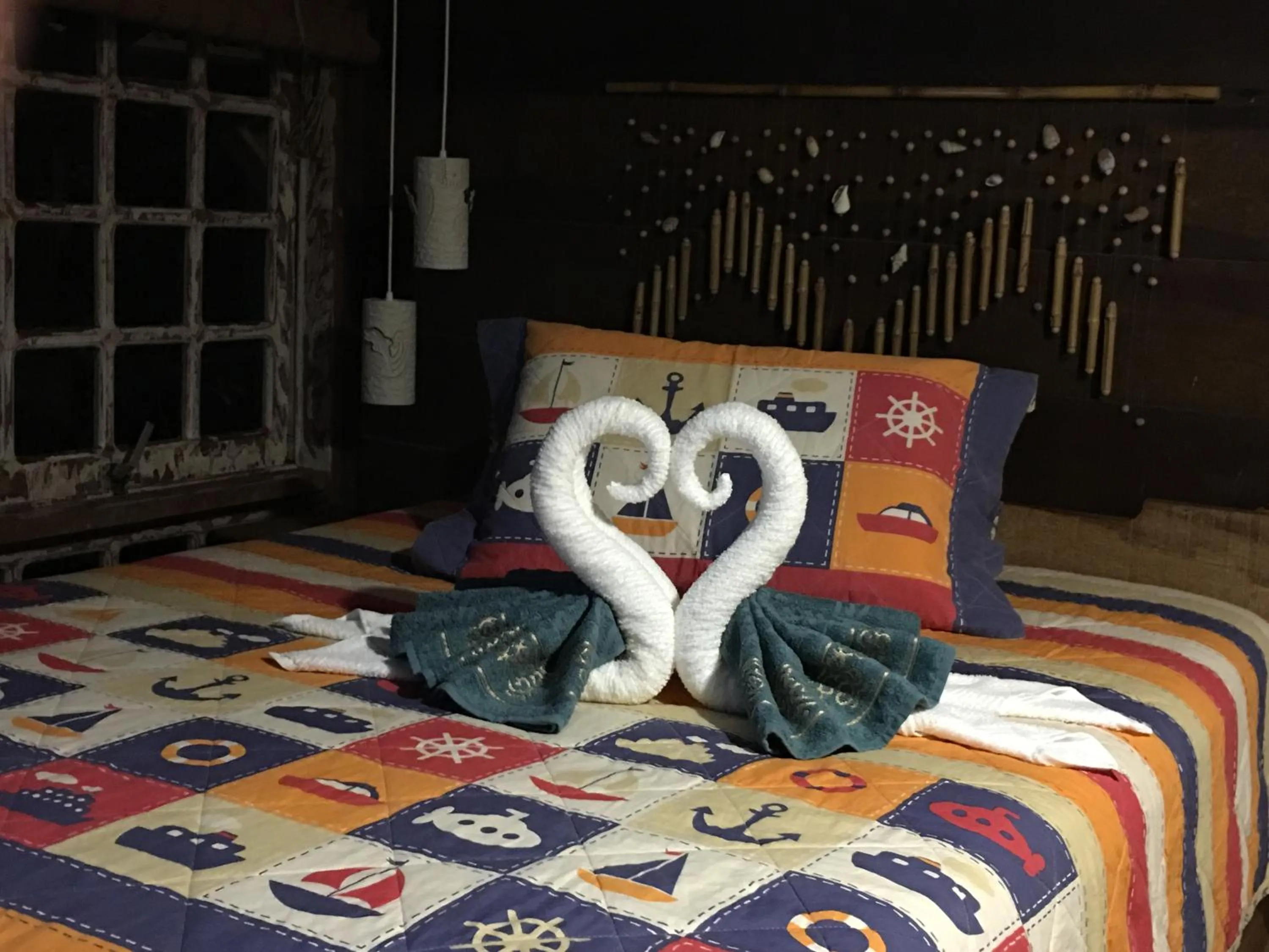 Bed in Hotel Pousada Praia do Farol