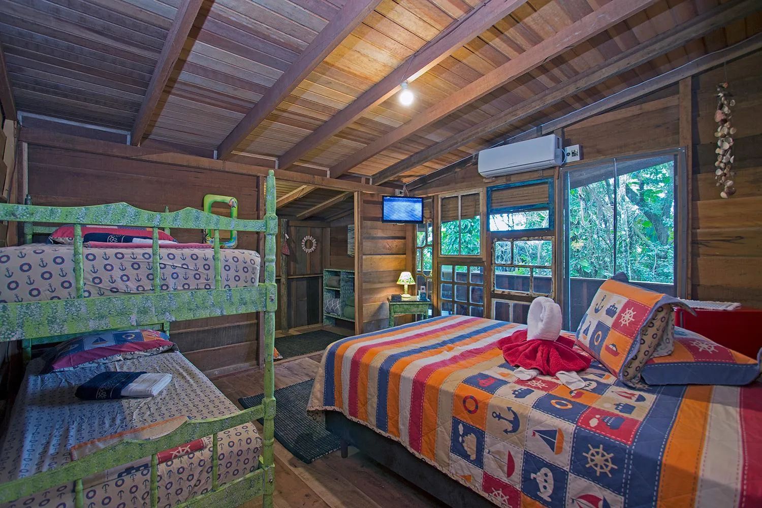 Bed in Hotel Pousada Praia do Farol