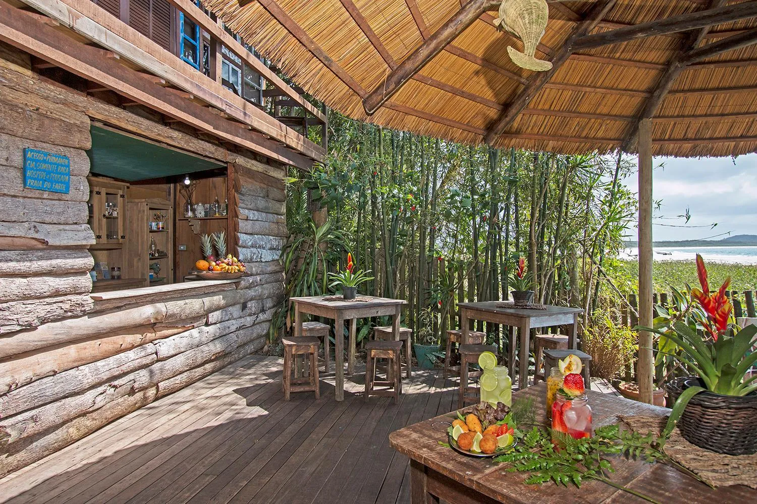 Lounge or bar in Hotel Pousada Praia do Farol