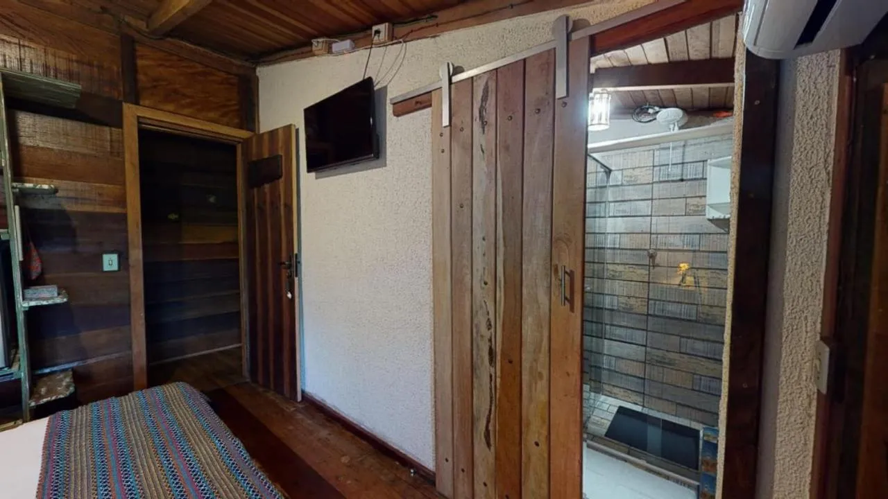 Bed in Hotel Pousada Praia do Farol