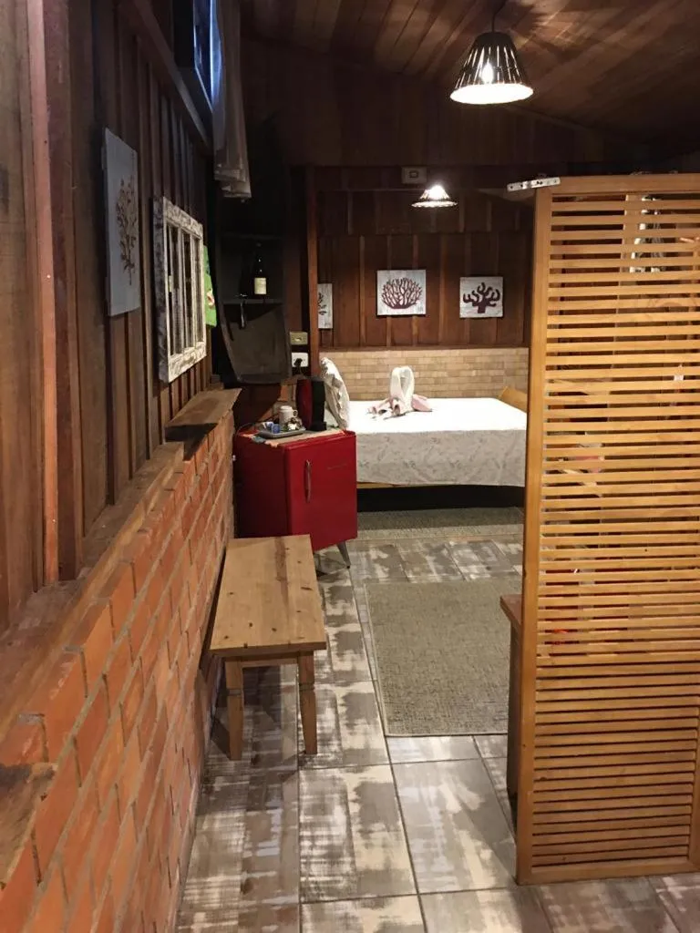 Bed in Hotel Pousada Praia do Farol