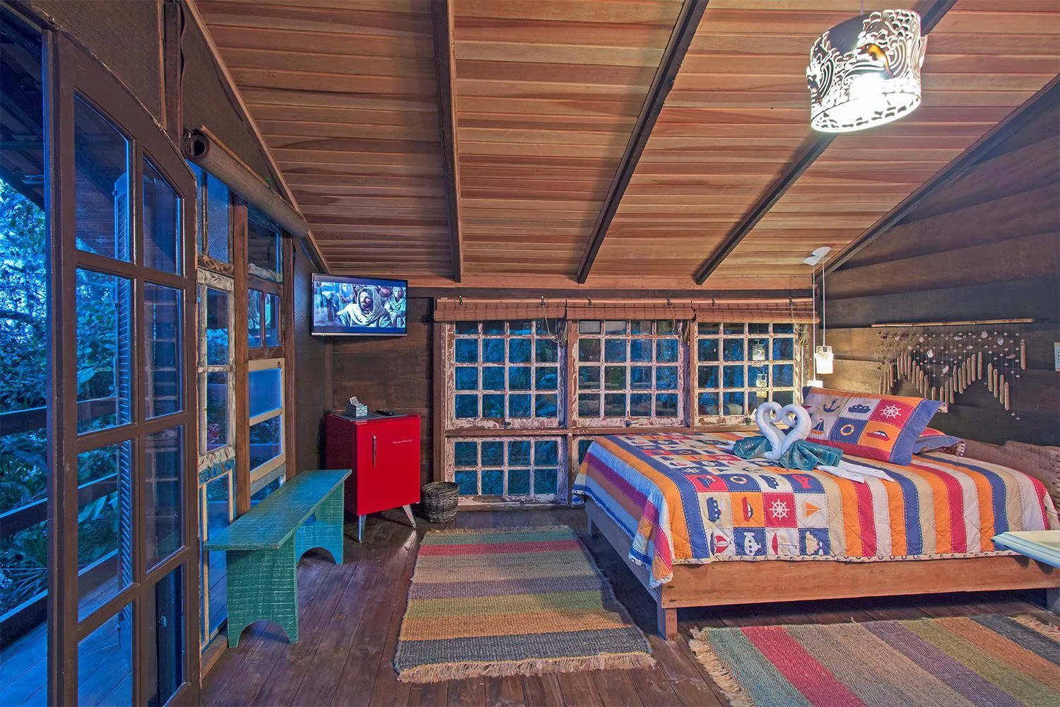 Decorative detail, Bed in Hotel Pousada Praia do Farol