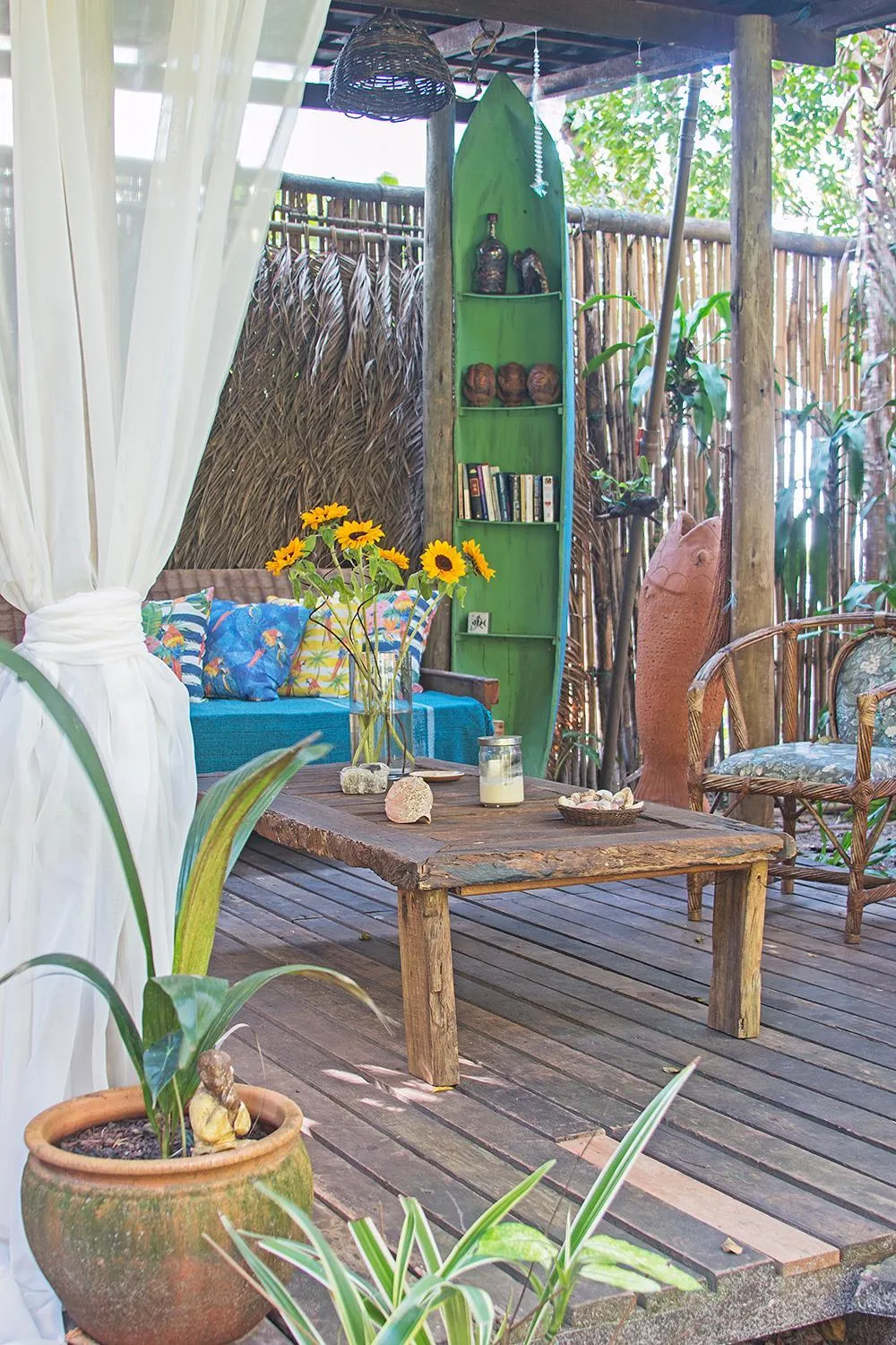 Garden in Hotel Pousada Praia do Farol