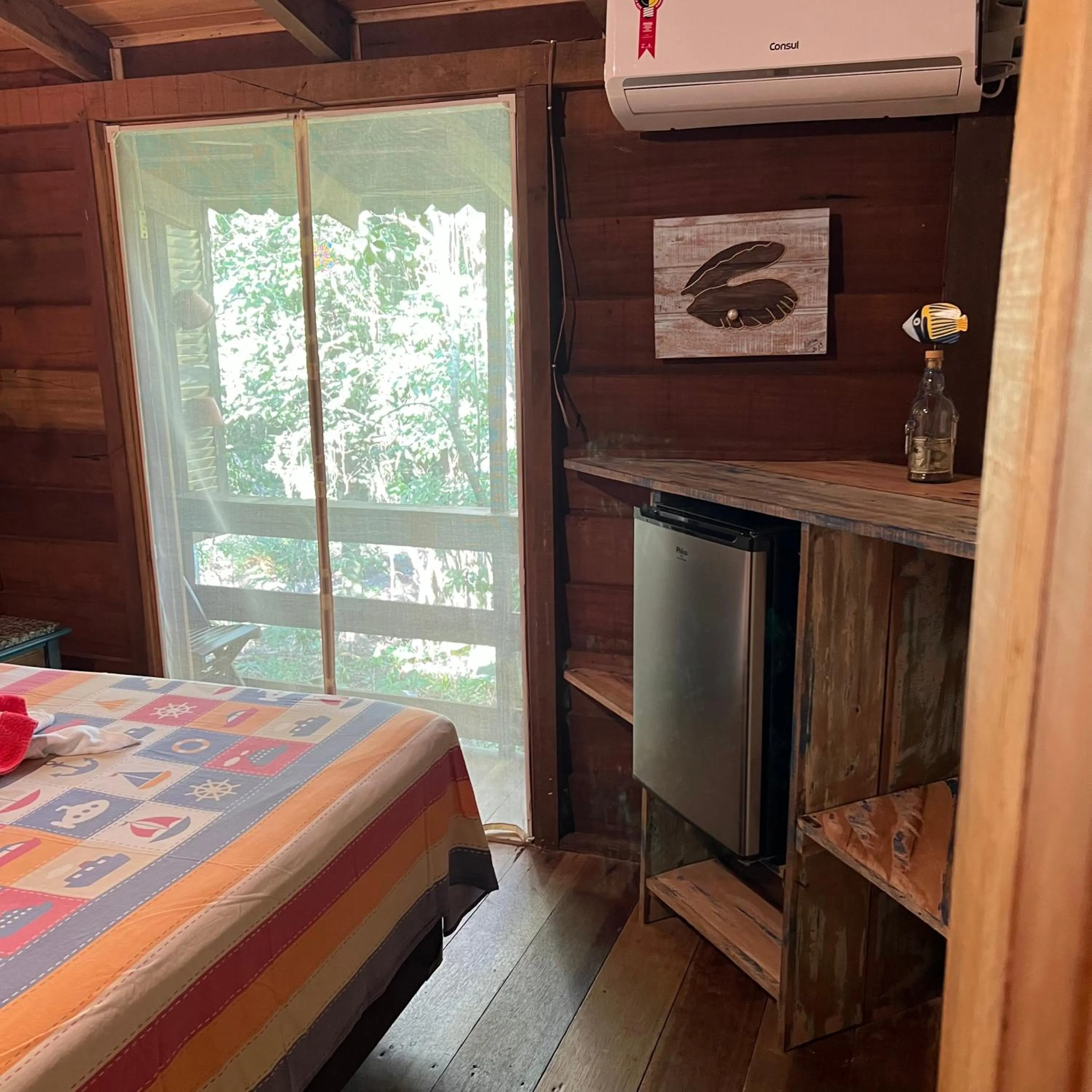 Bed in Hotel Pousada Praia do Farol