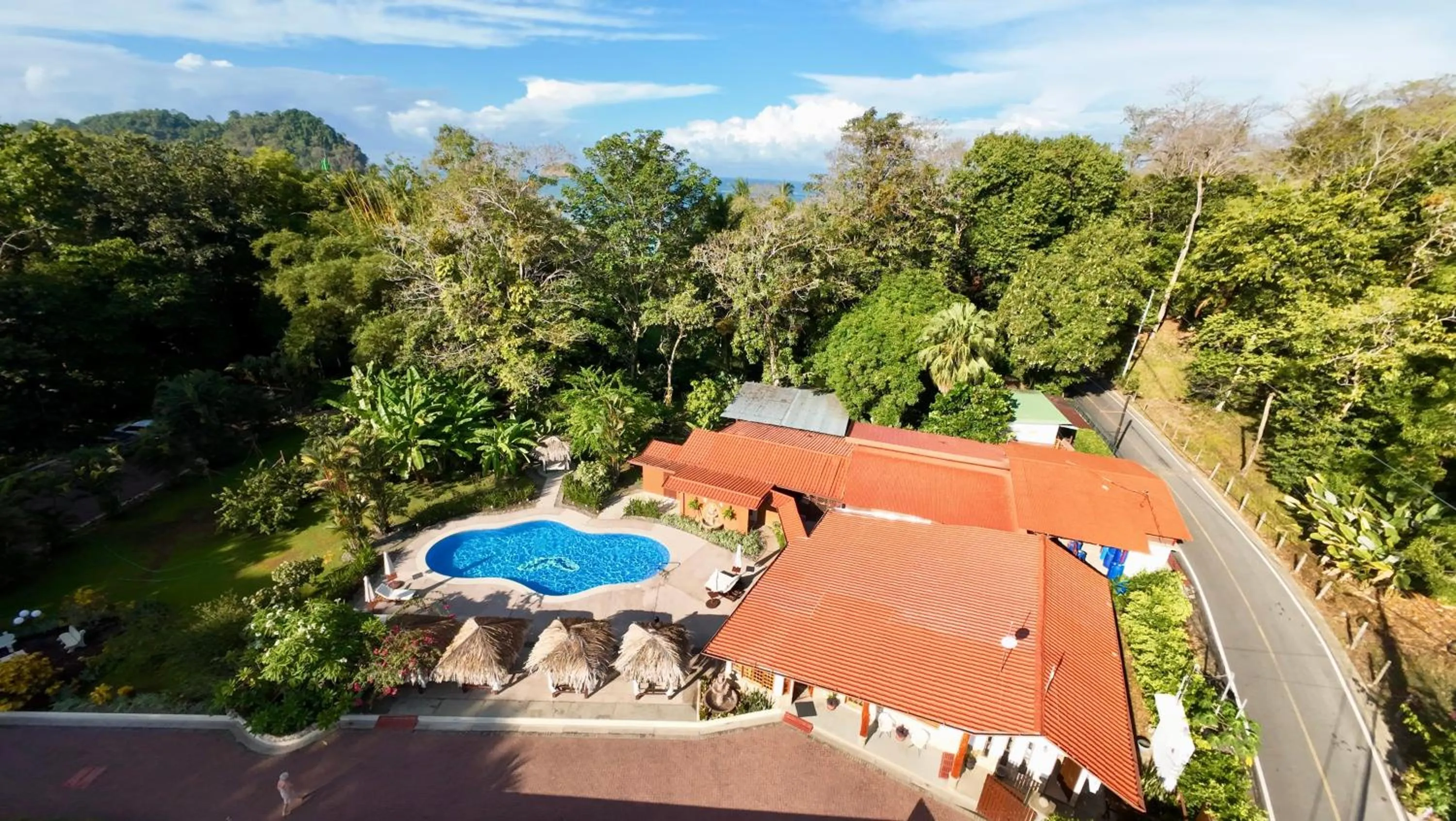 Natural landscape in Hotel Playa Espadilla & Gardens