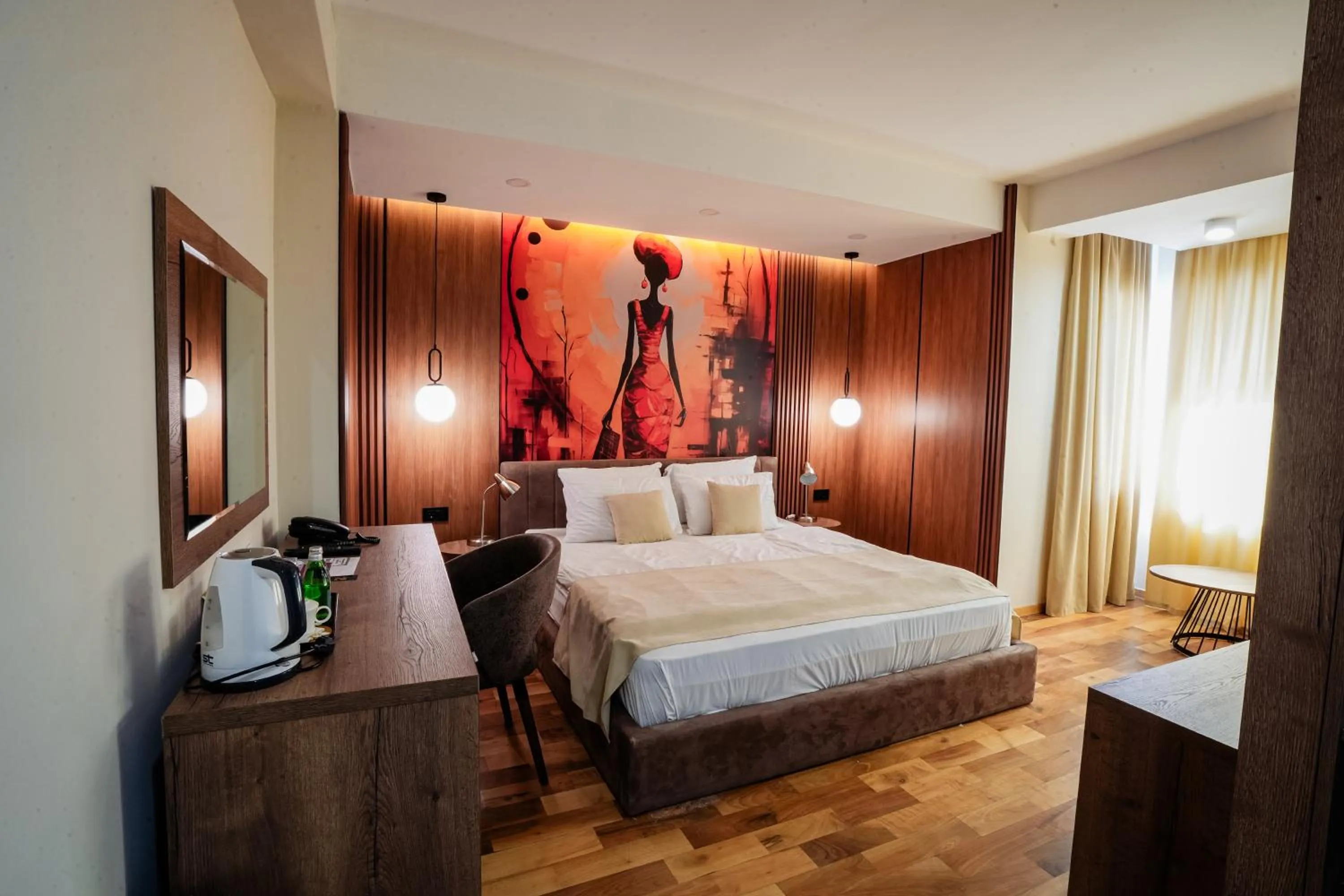 Bed in Hotel City IN