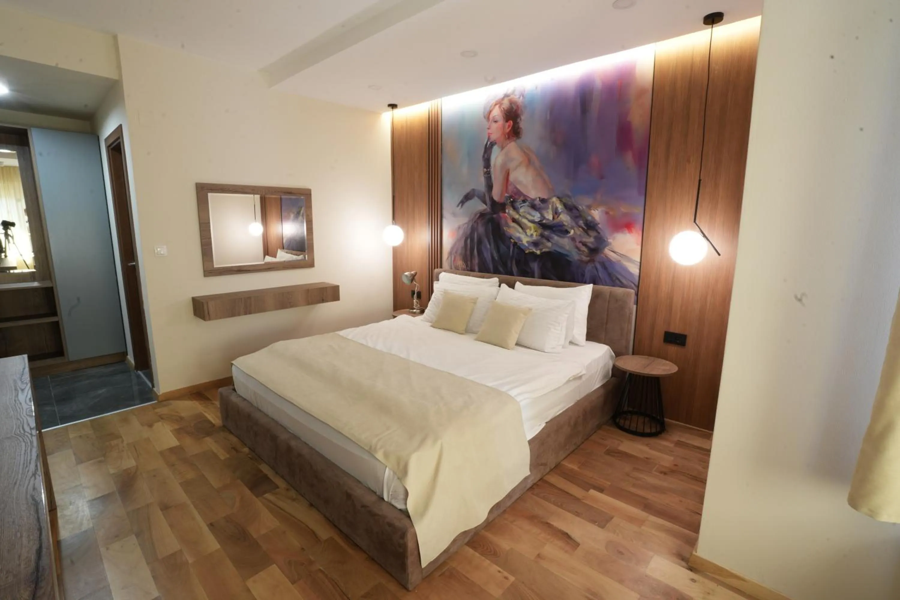 Bed in Hotel City IN