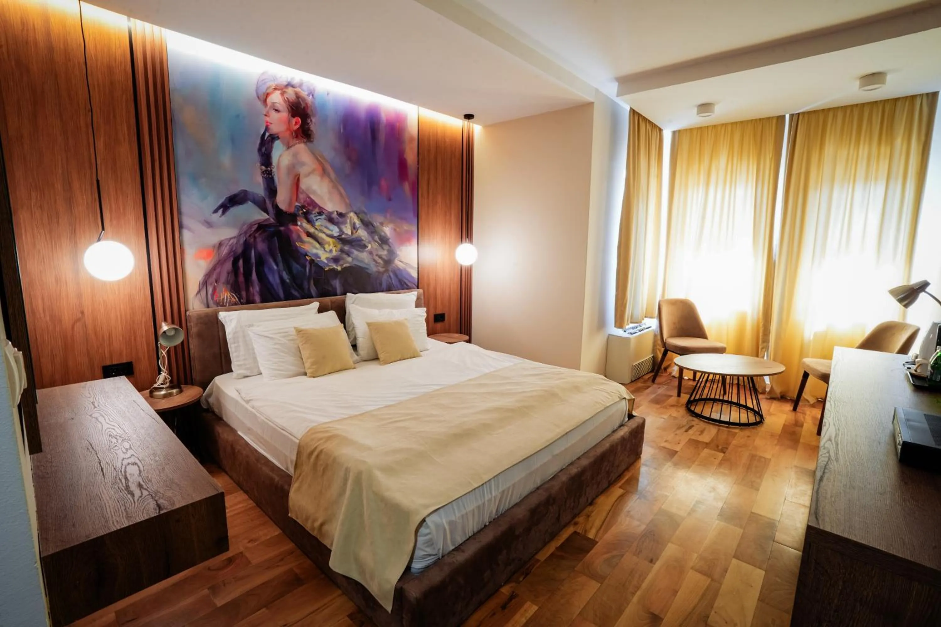 Bed in Hotel City IN