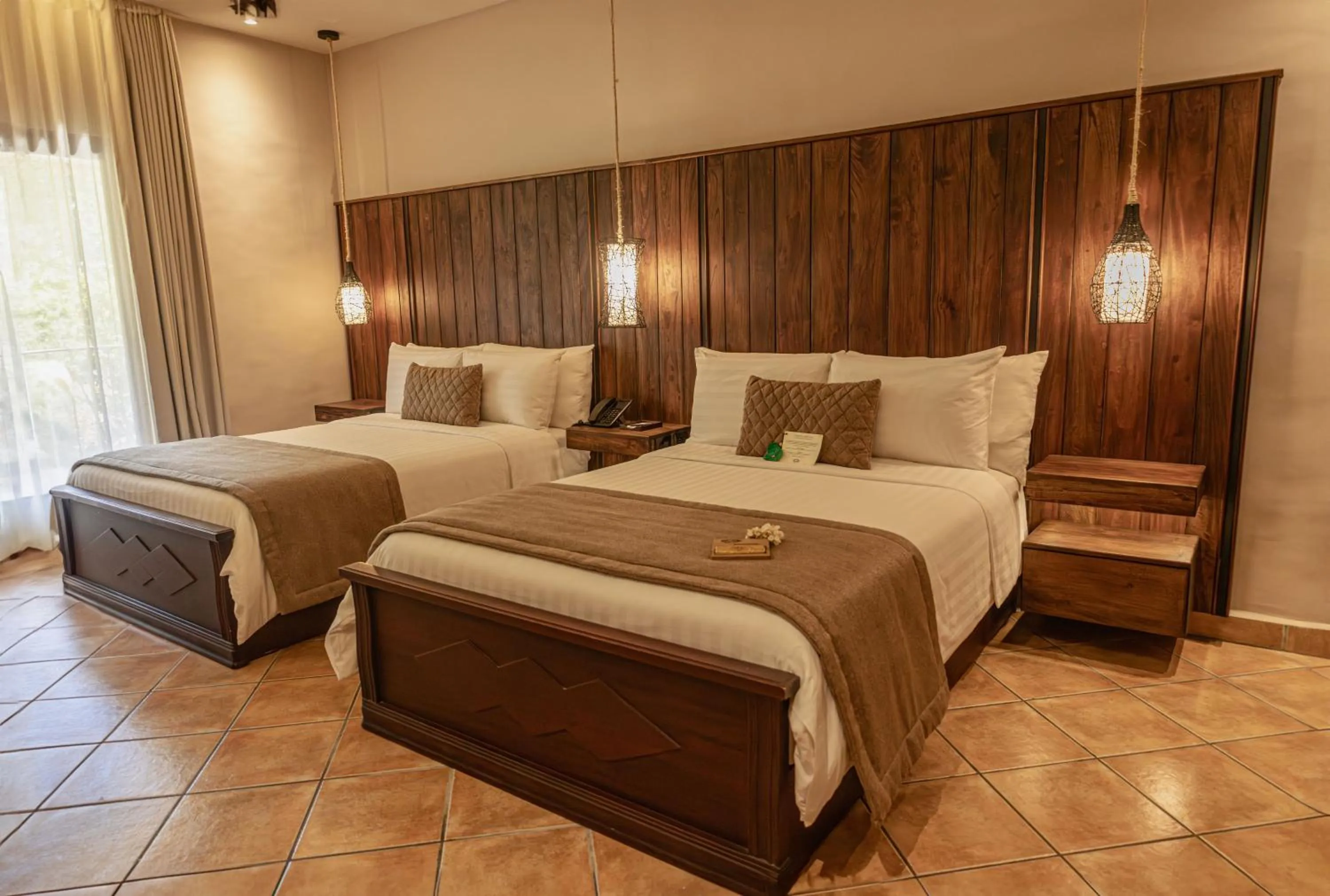 Bed in Valle Escondido Resort