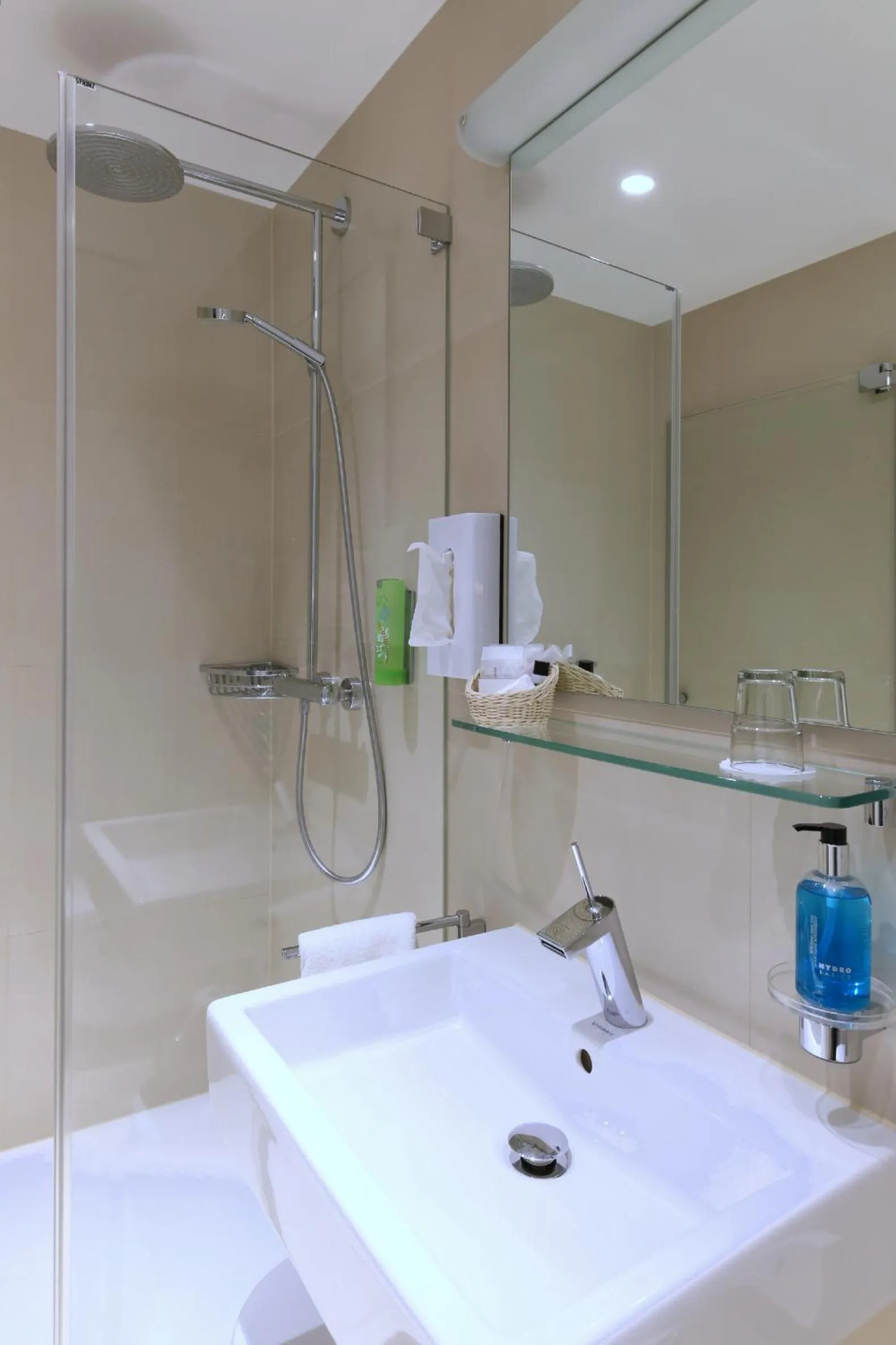 Shower in Hotel Hirschen