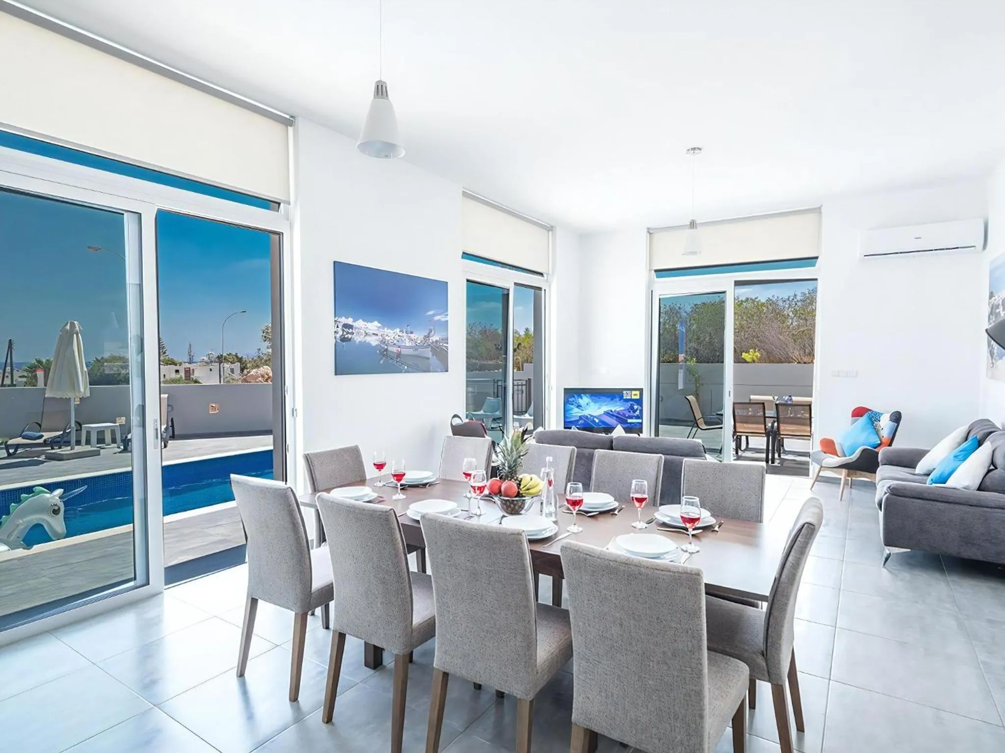 Property building in Villa Protaras Miramar Luxury and new 5BDR Protaras Villa with pool and stunning sea views