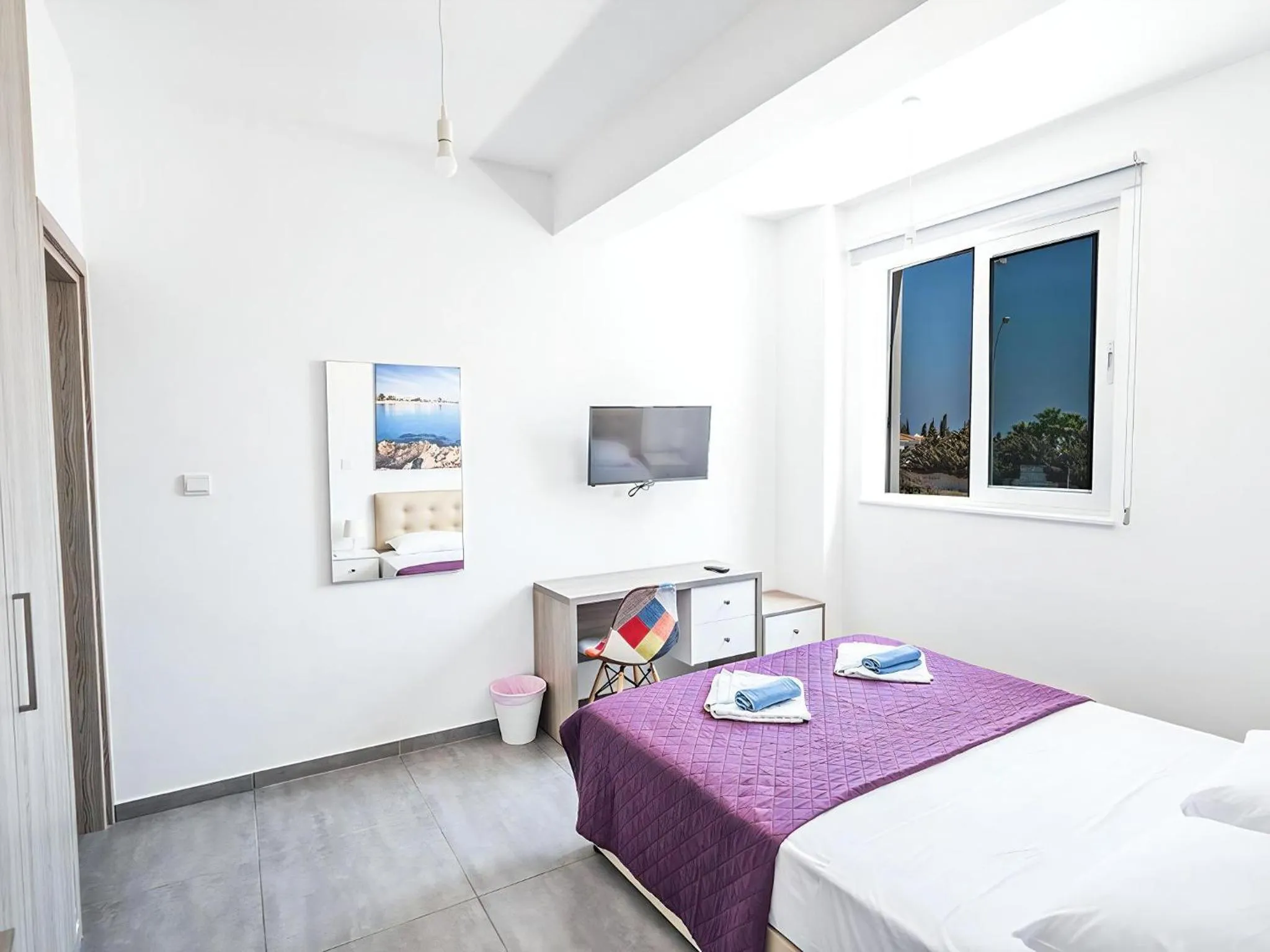 Bedroom, Bed in Villa Protaras Miramar Luxury and new 5BDR Protaras Villa with pool and stunning sea views