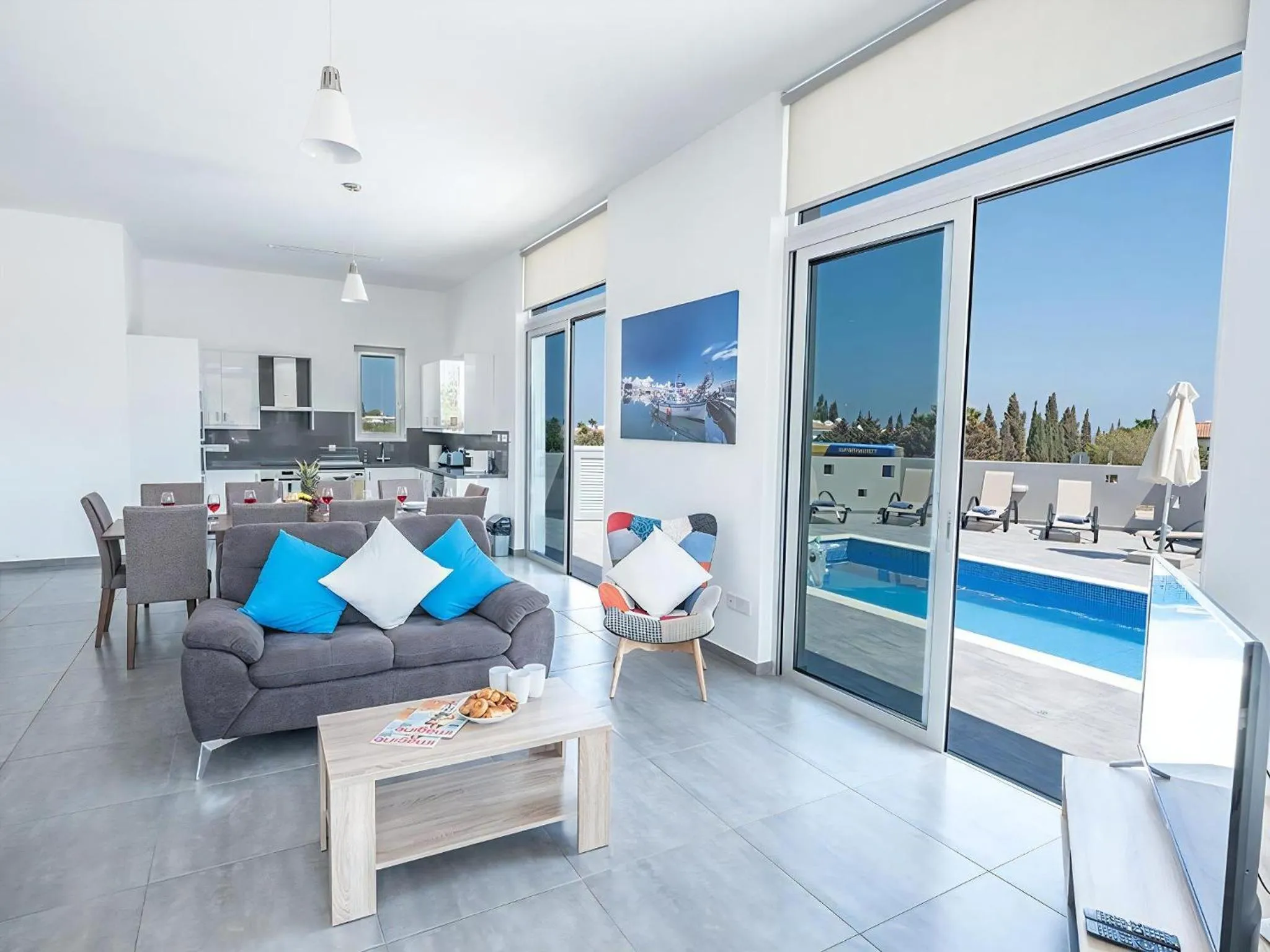 Property building in Villa Protaras Miramar Luxury and new 5BDR Protaras Villa with pool and stunning sea views