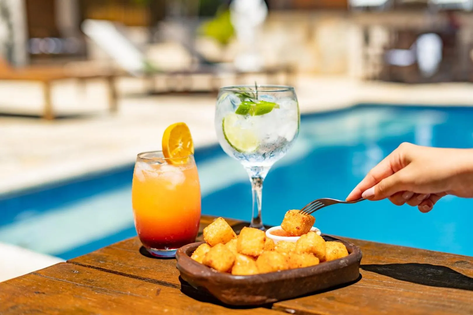 Food in Le Village Boutique Hotel