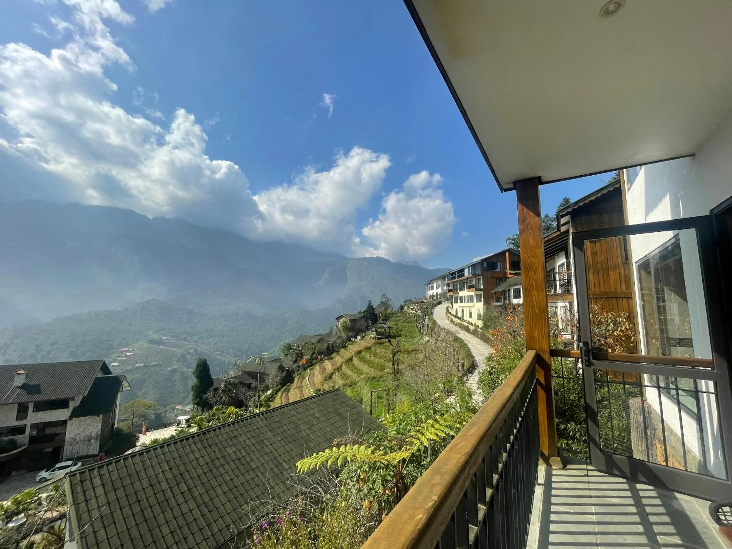 Balcony/Terrace in Sapa Catcat Hills Resort & Spa