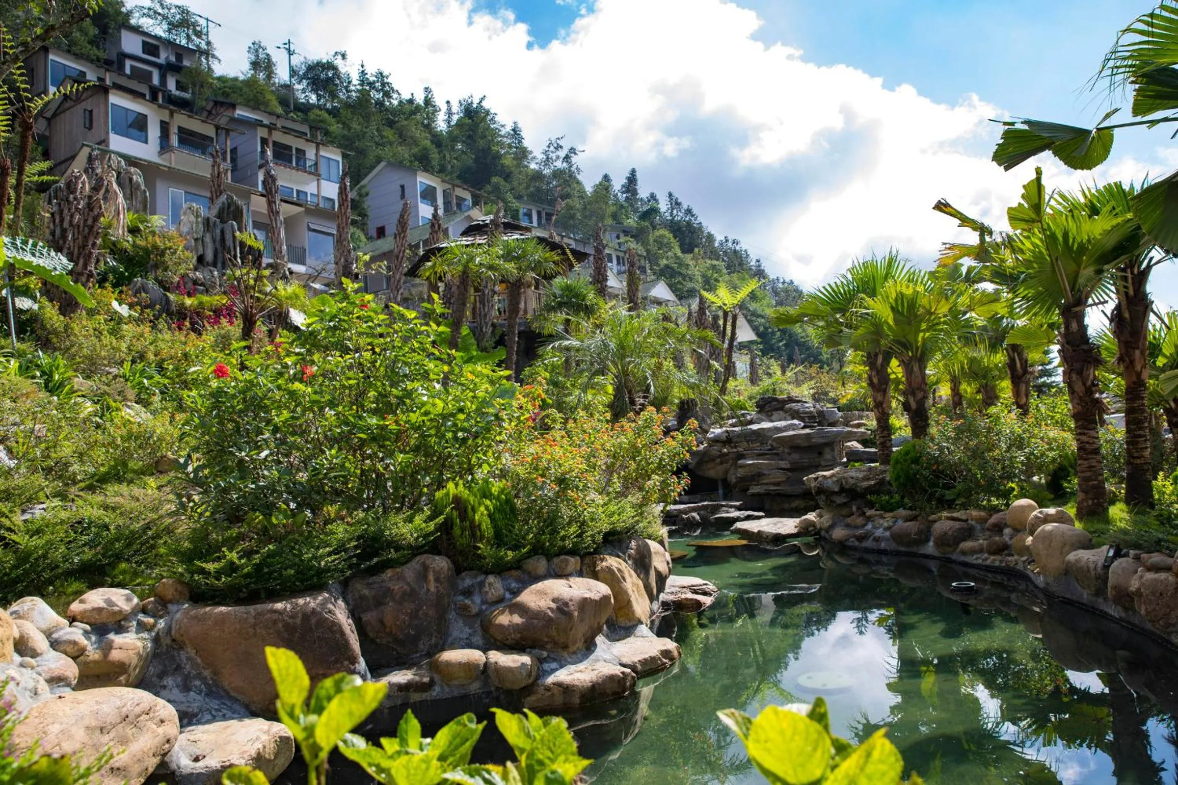 Garden in Sapa Catcat Hills Resort & Spa