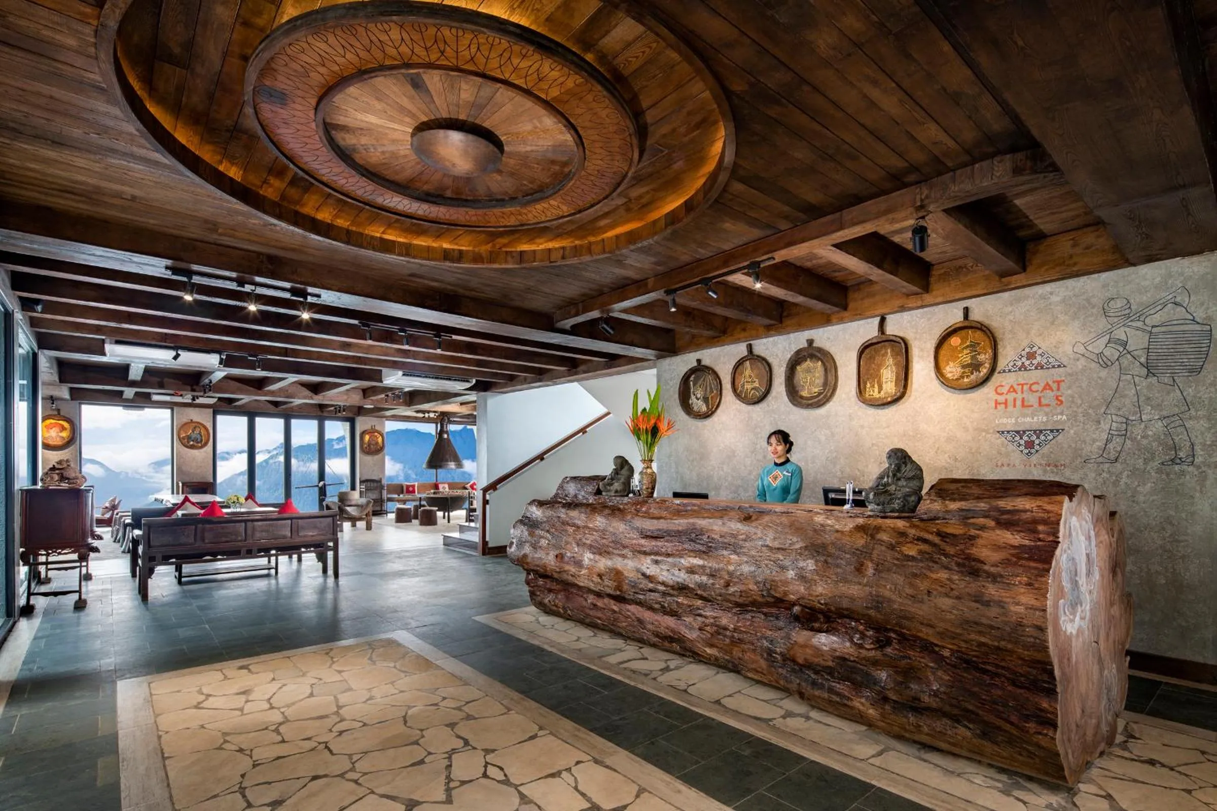 Lobby or reception in Sapa Catcat Hills Resort & Spa