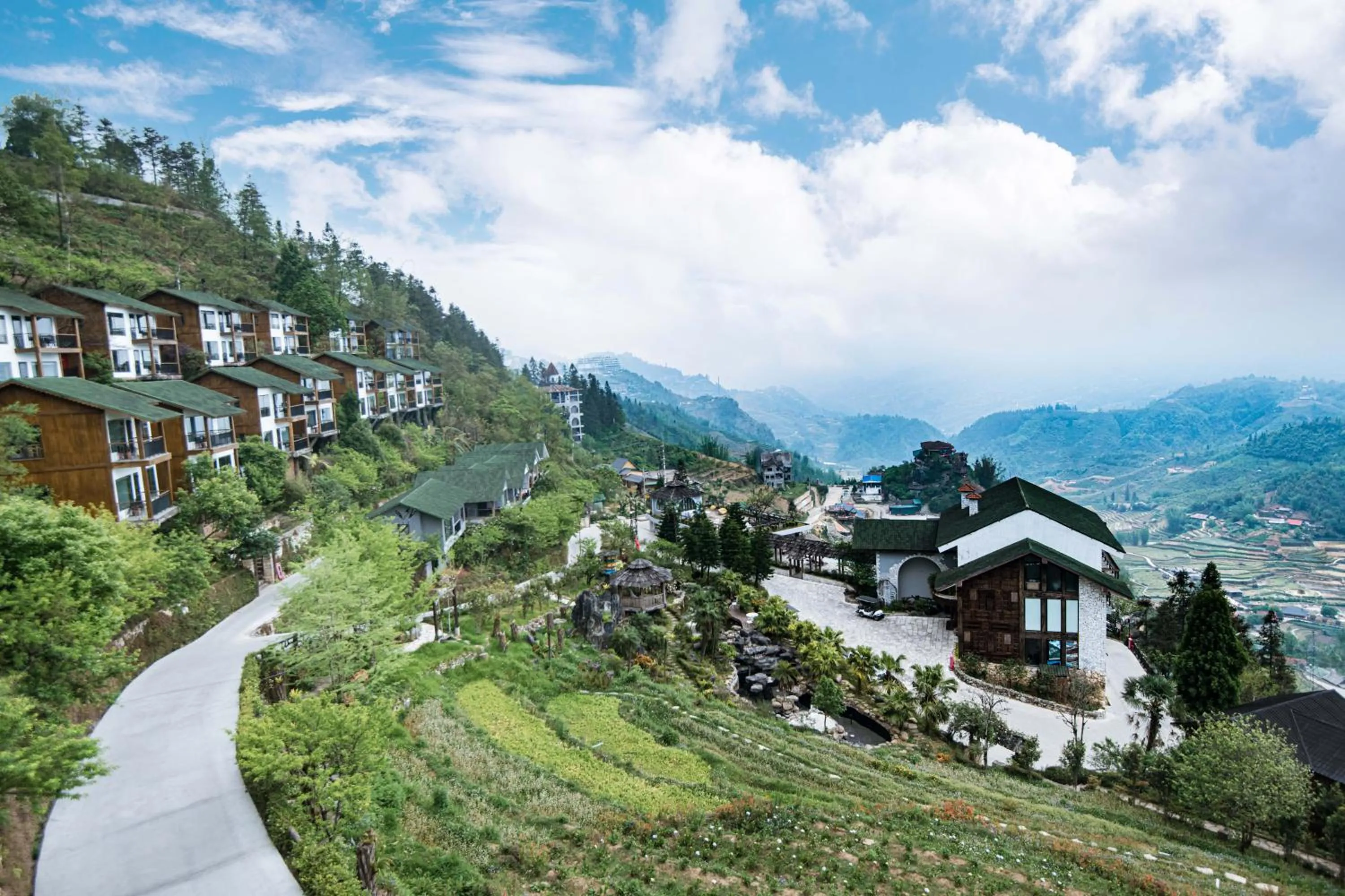 Natural landscape in Sapa Catcat Hills Resort & Spa