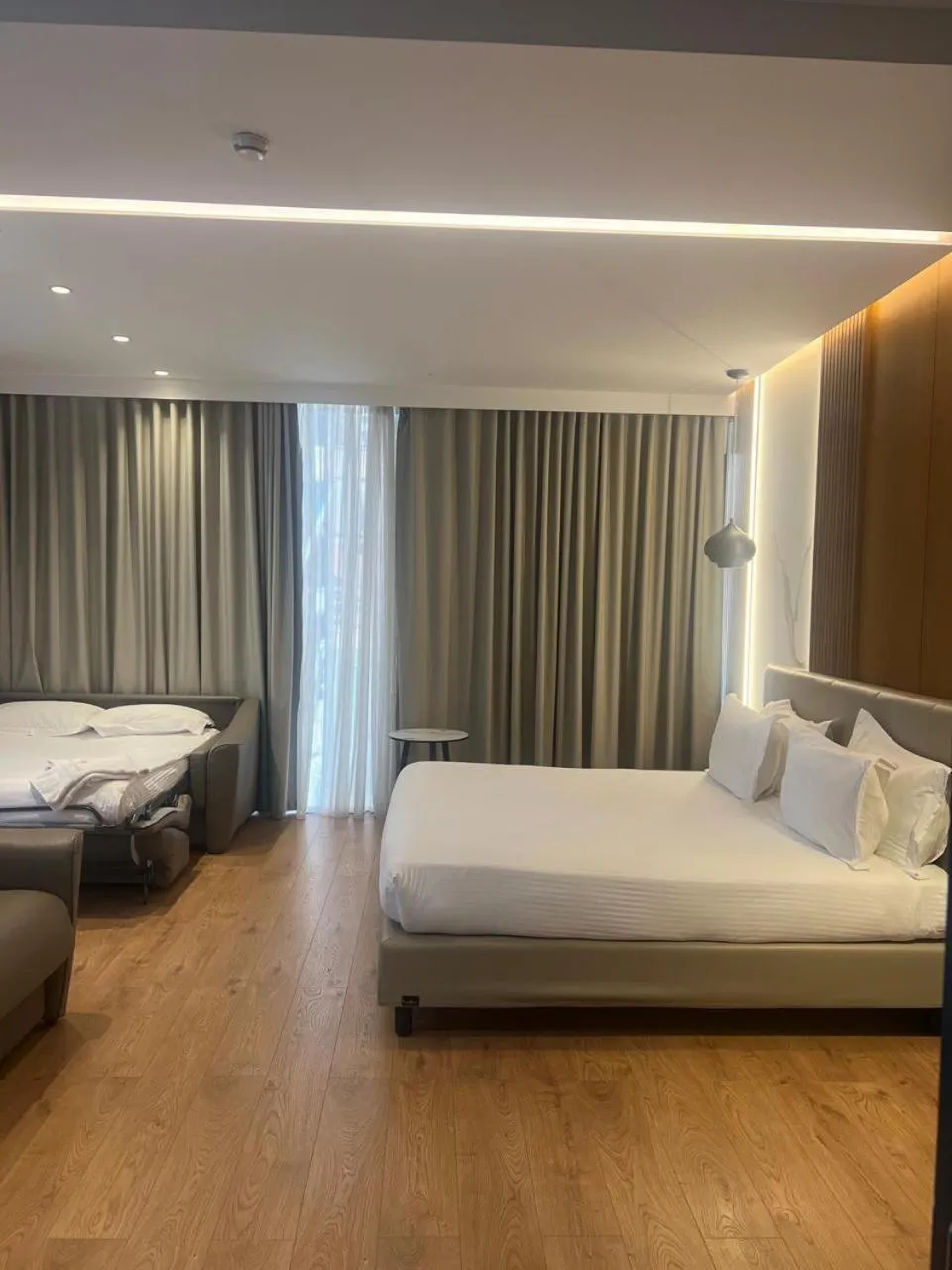 Bed in Black Diamond Hotel