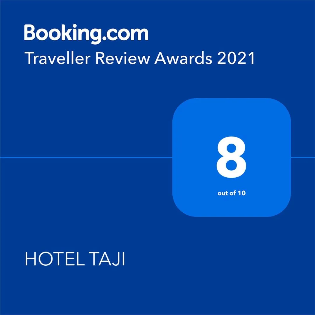 Certificate/Award in HOTEL TAJI