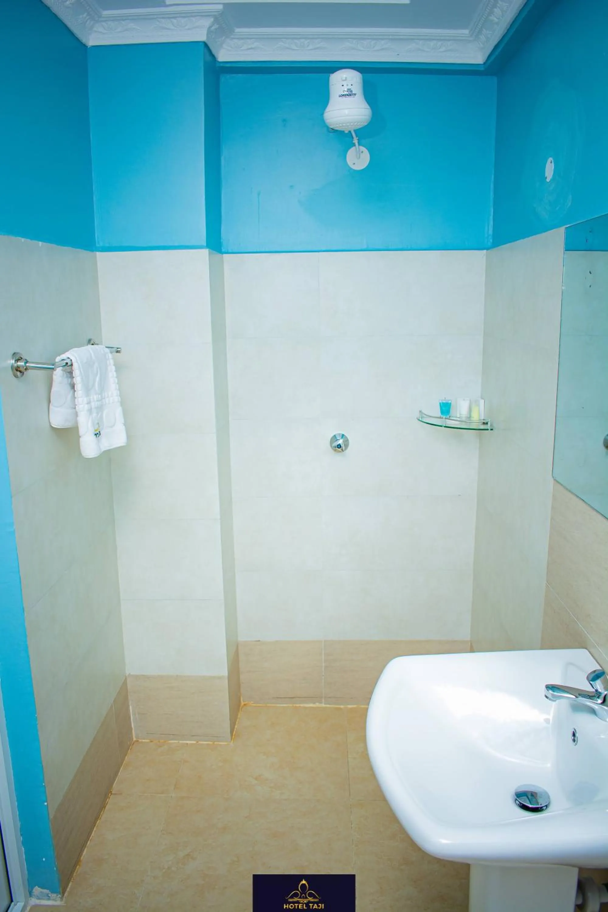 Shower in HOTEL TAJI
