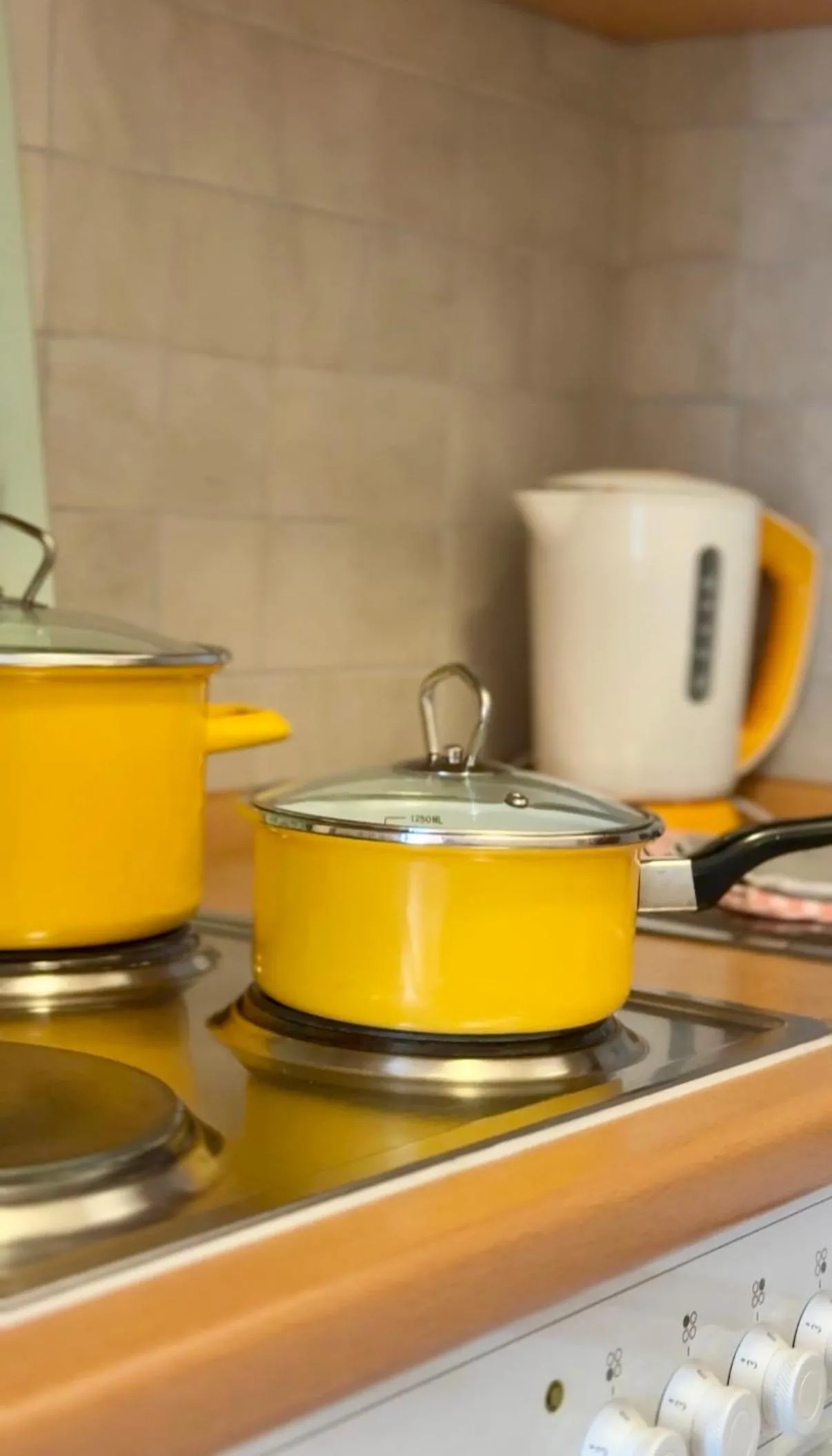 Kitchen or kitchenette in Park Appartements