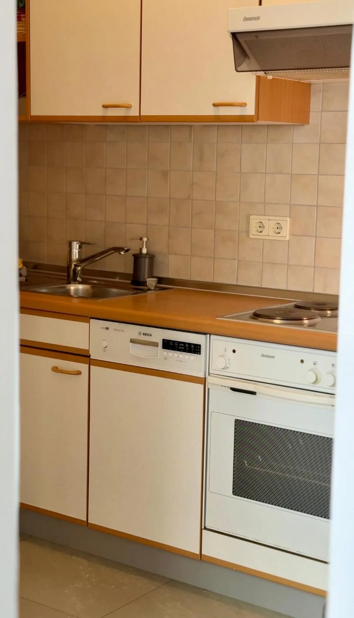 Kitchen or kitchenette in Park Appartements
