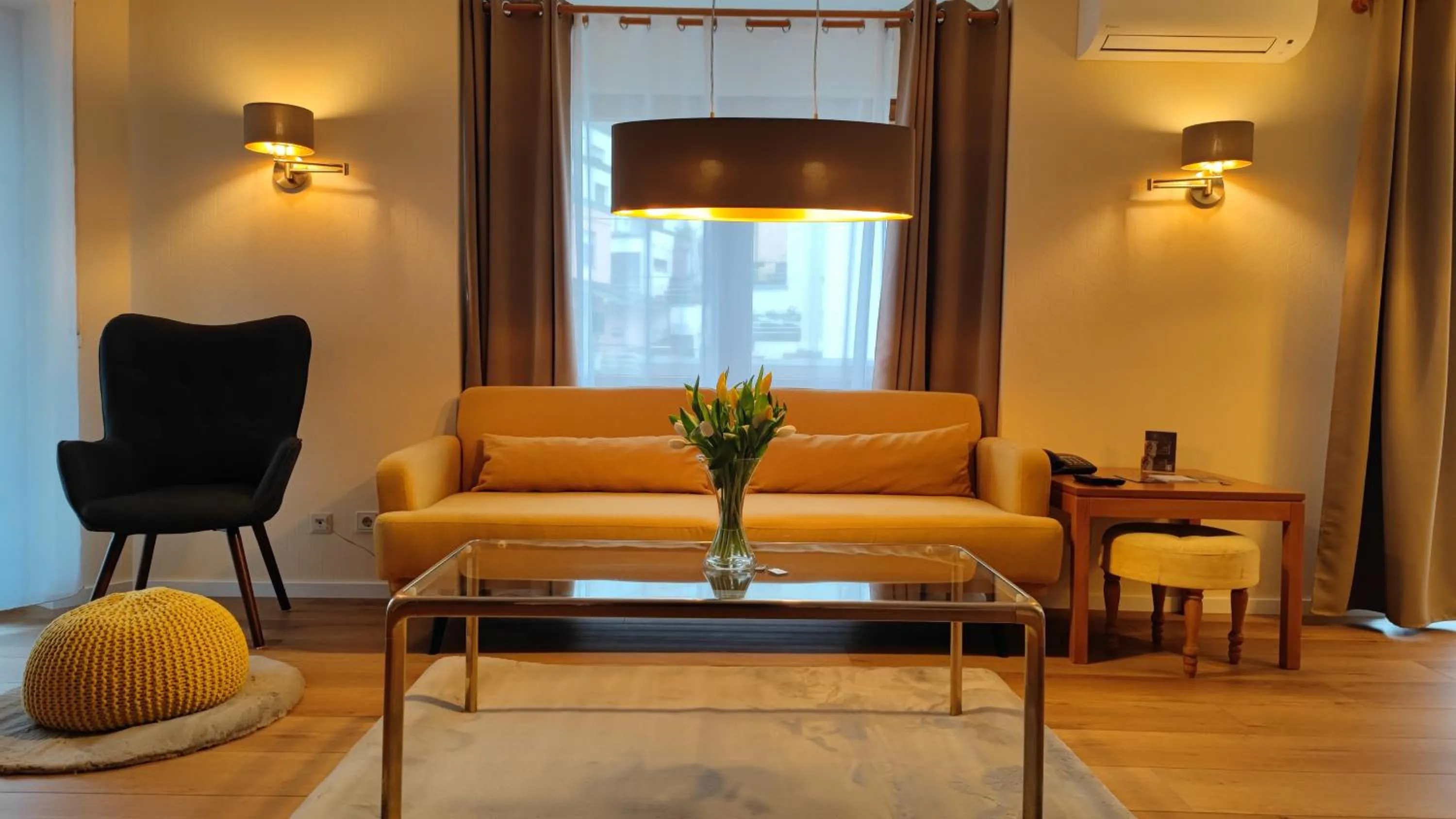 Living room in Park Appartements