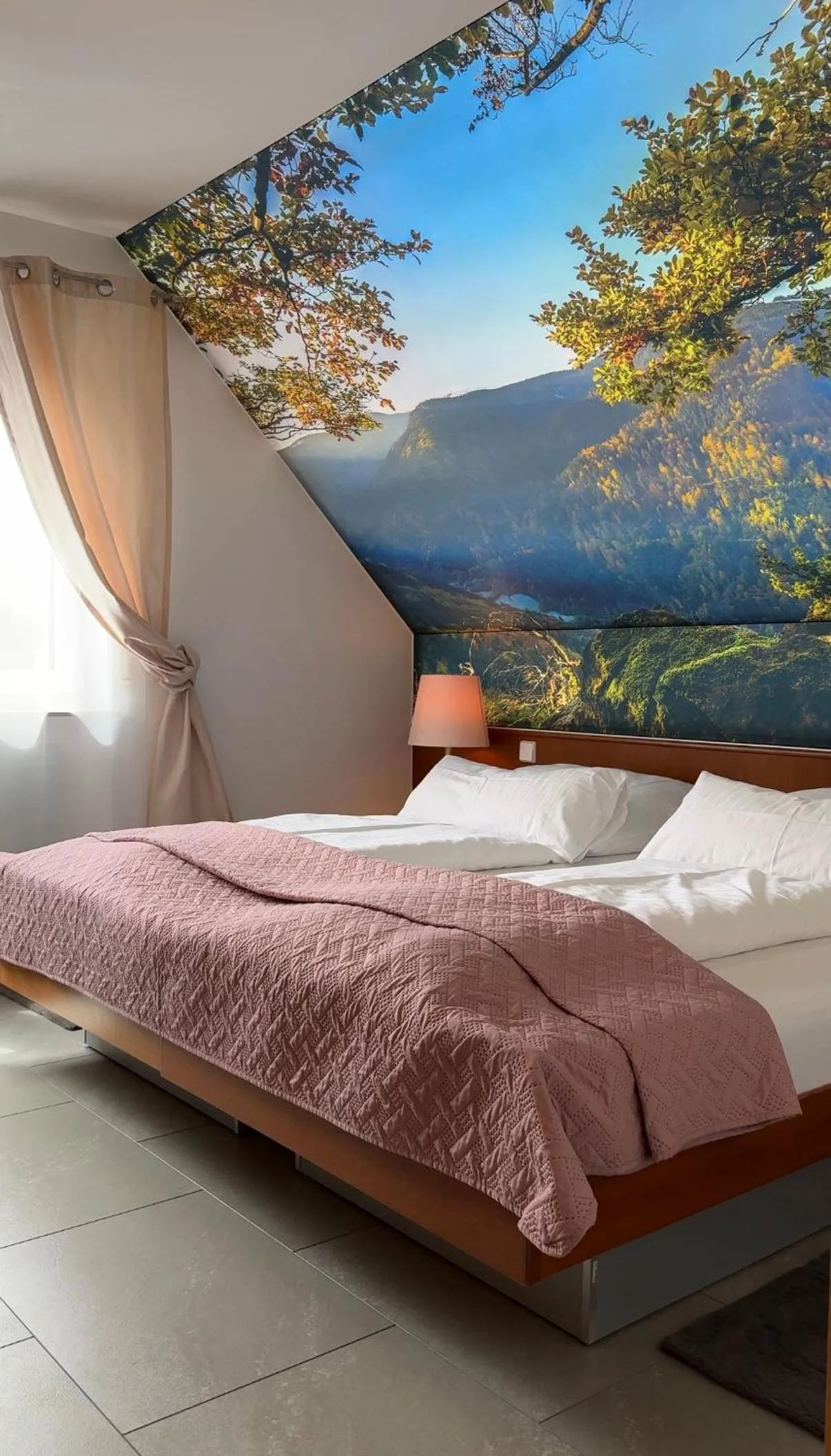 Bedroom, Bed in Park Appartements