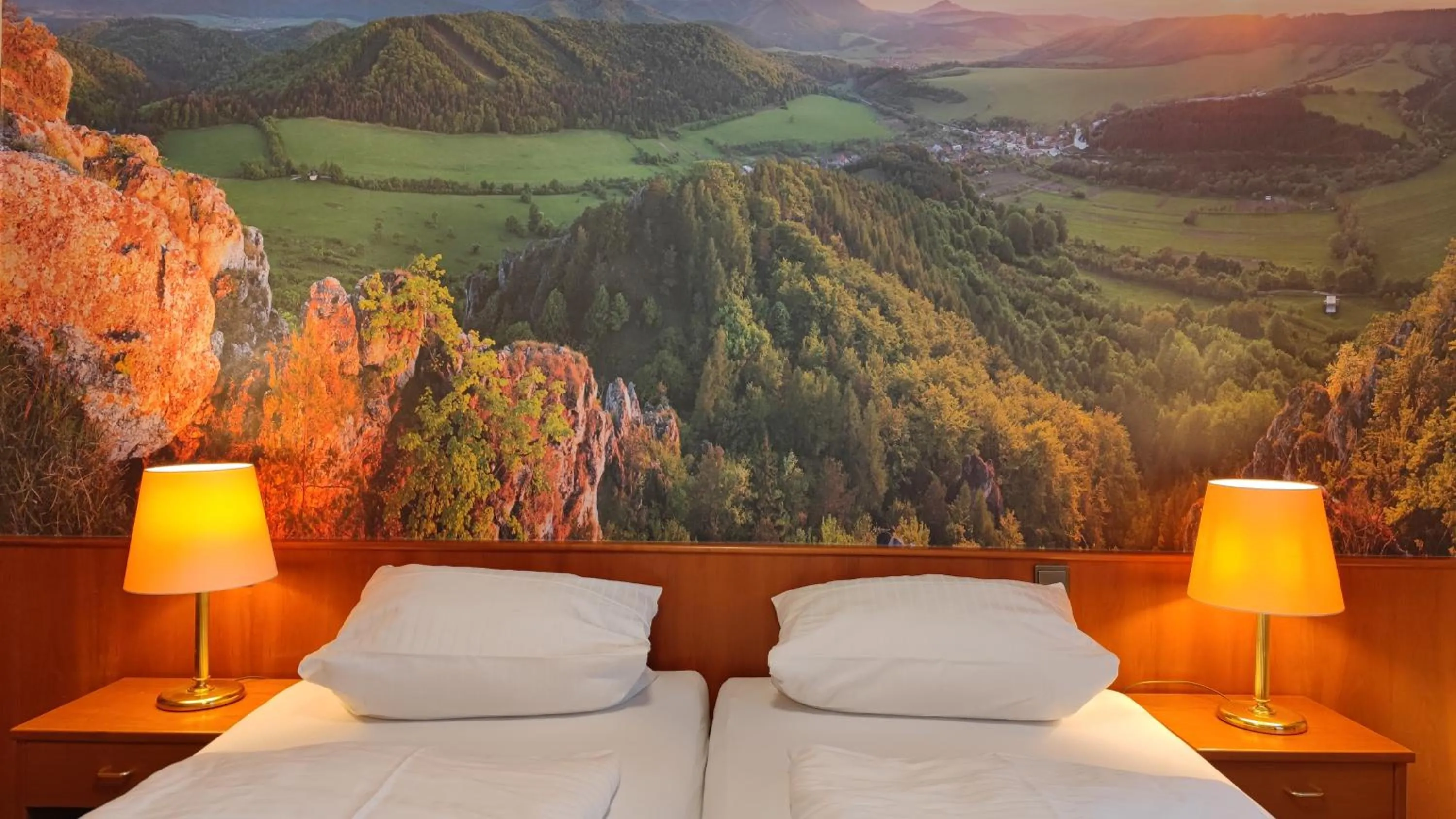 Bed in Park Appartements
