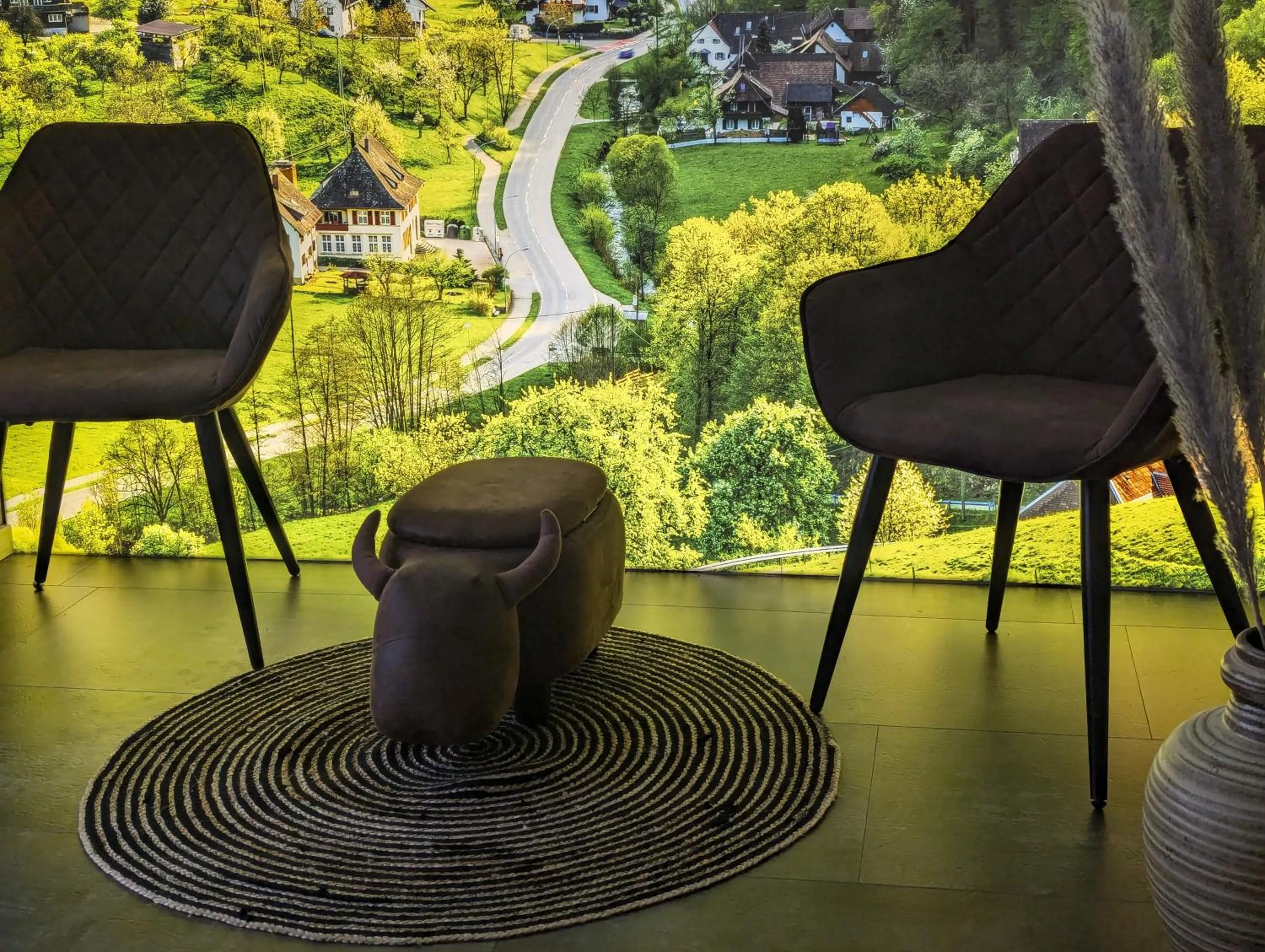 Seating area in Park Appartements