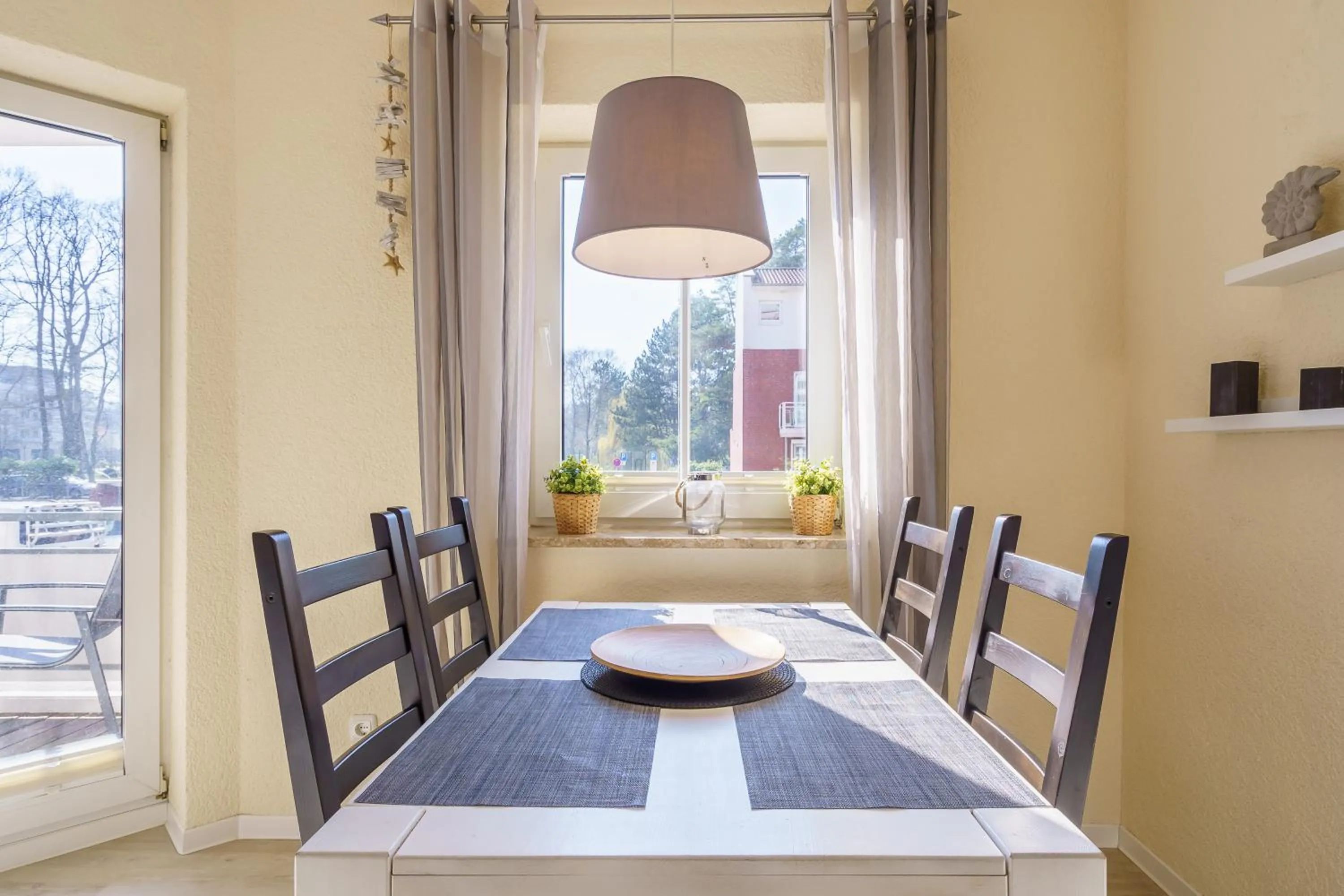 Dining area in Das Meer geniessen
