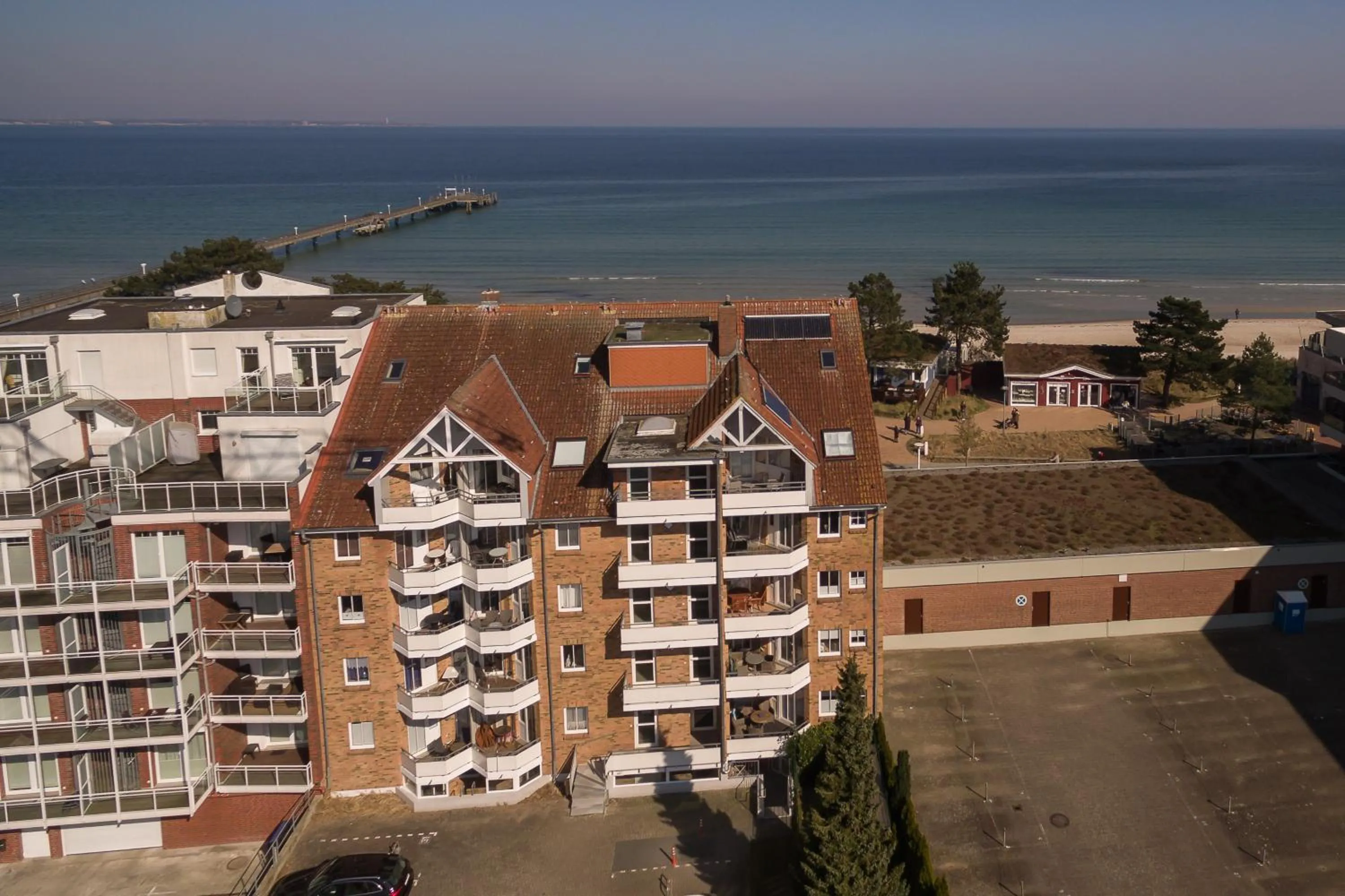 Bird's eye view in Das Meer geniessen