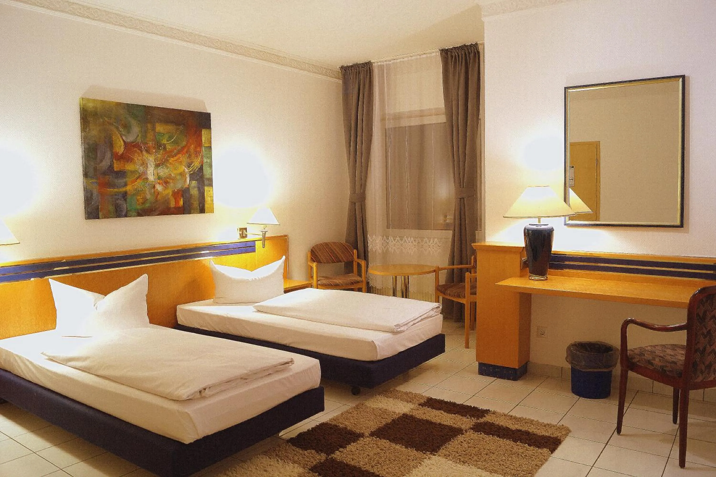 Photo of the whole room, Bed in Hotel Rahlstedter Hof