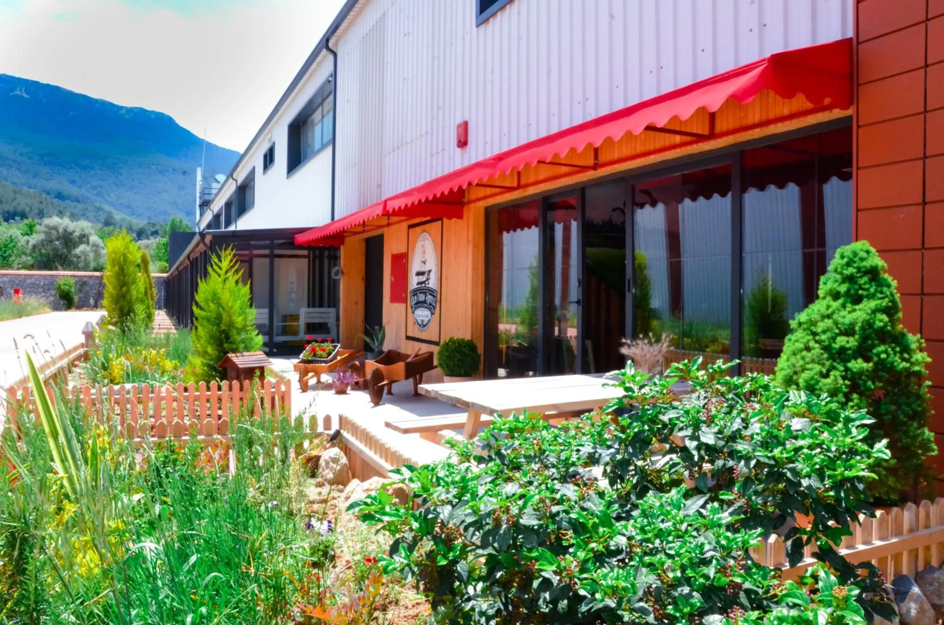 Garden in Old Farm Hotel