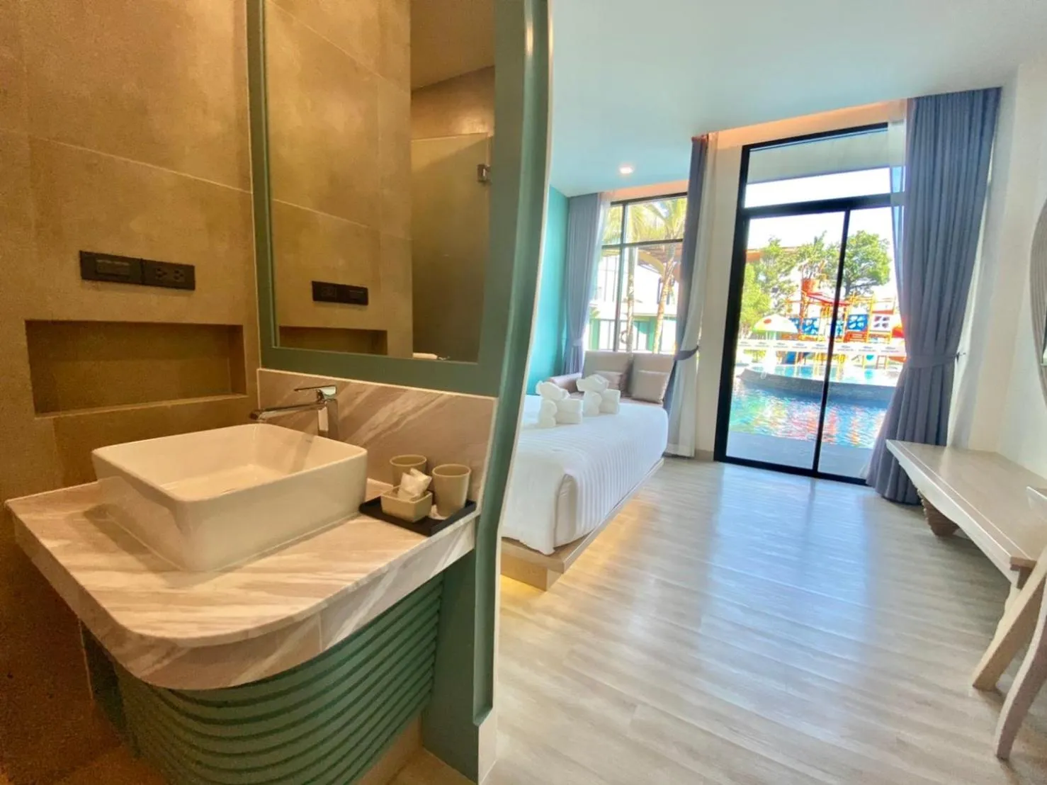 Bedroom in Elmas Cha Am Design Hotel