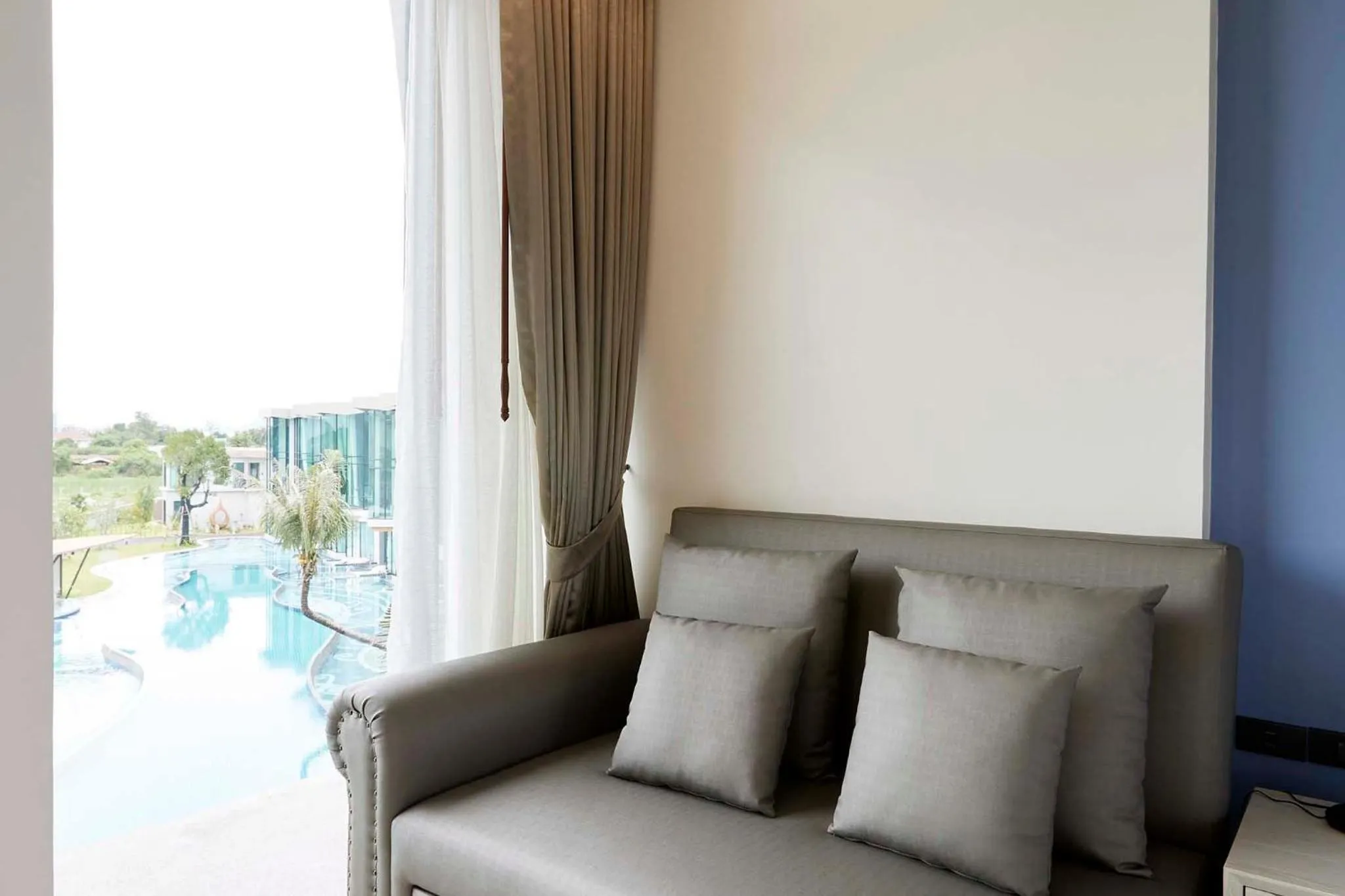 Seating area in Elmas Cha Am Design Hotel