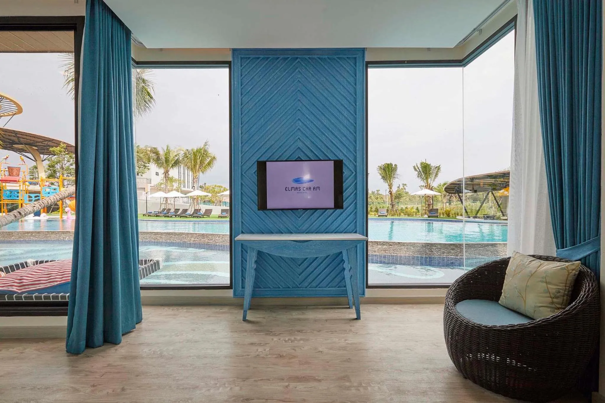 Balcony/Terrace in Elmas Cha Am Design Hotel